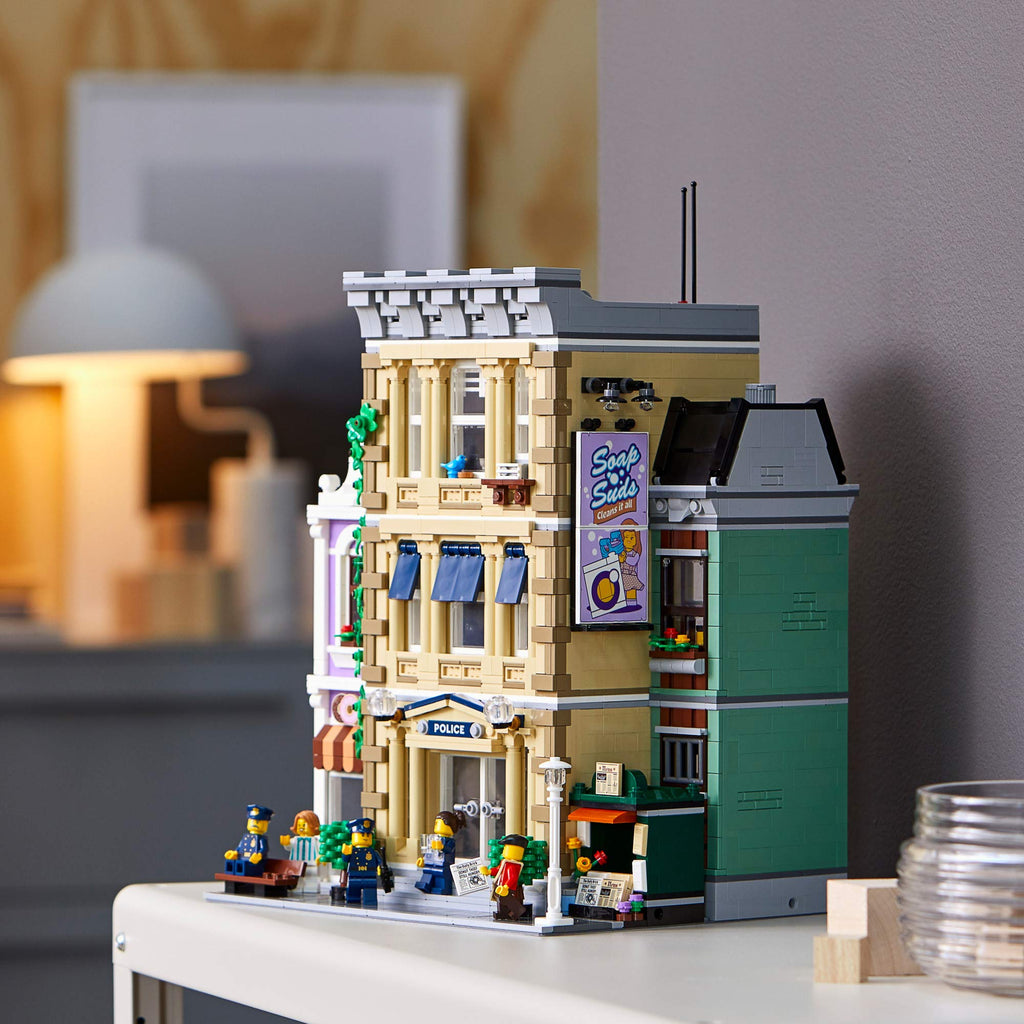 LEGO Police Station 10278 Building Kit; A Highly Detailed Displayable Model for Adults, New 2021 (2,923 Pieces)