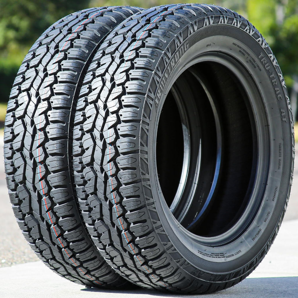 Armstrong Tru-Trac AT A/T All-Terrain Off-Road Light Truck Radial Tire-31X10.50R15LT 31X10.50X15 31X10.50-15 109s Load Range C LRC 6-Ply BSW Black Side Wall
