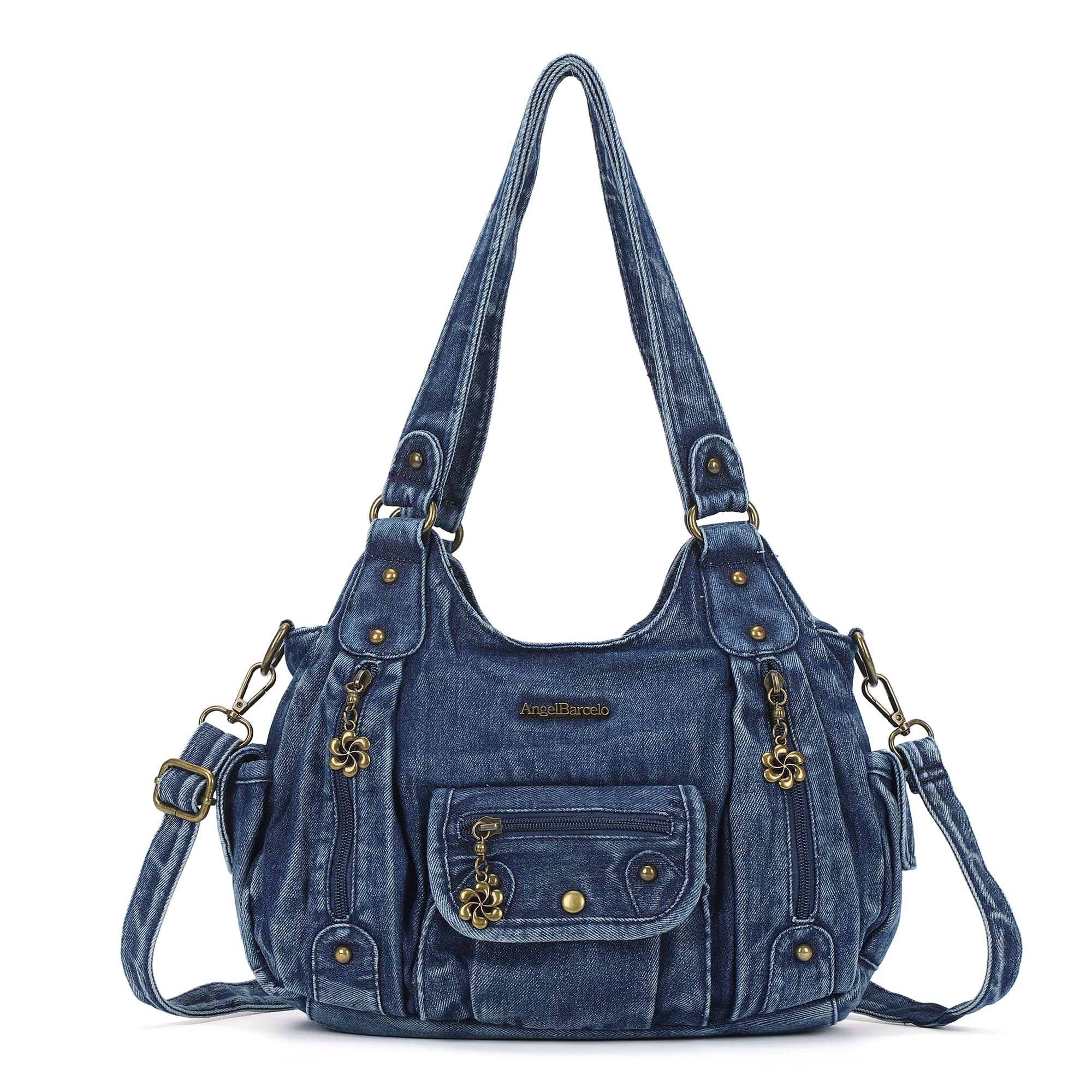 Angel Barcelo Purses for Women Soft PU Leather Shoulder Bag Crossbody Purse and Handbags