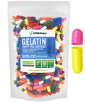 XPRS Nutra Size 00 Empty Capsules - 100 Count Empty Gelatin Capsules - Pills DIY Capsule Filling - Fillable Pill Gel Caps for Do-It-Yourself Supplements (Blue)