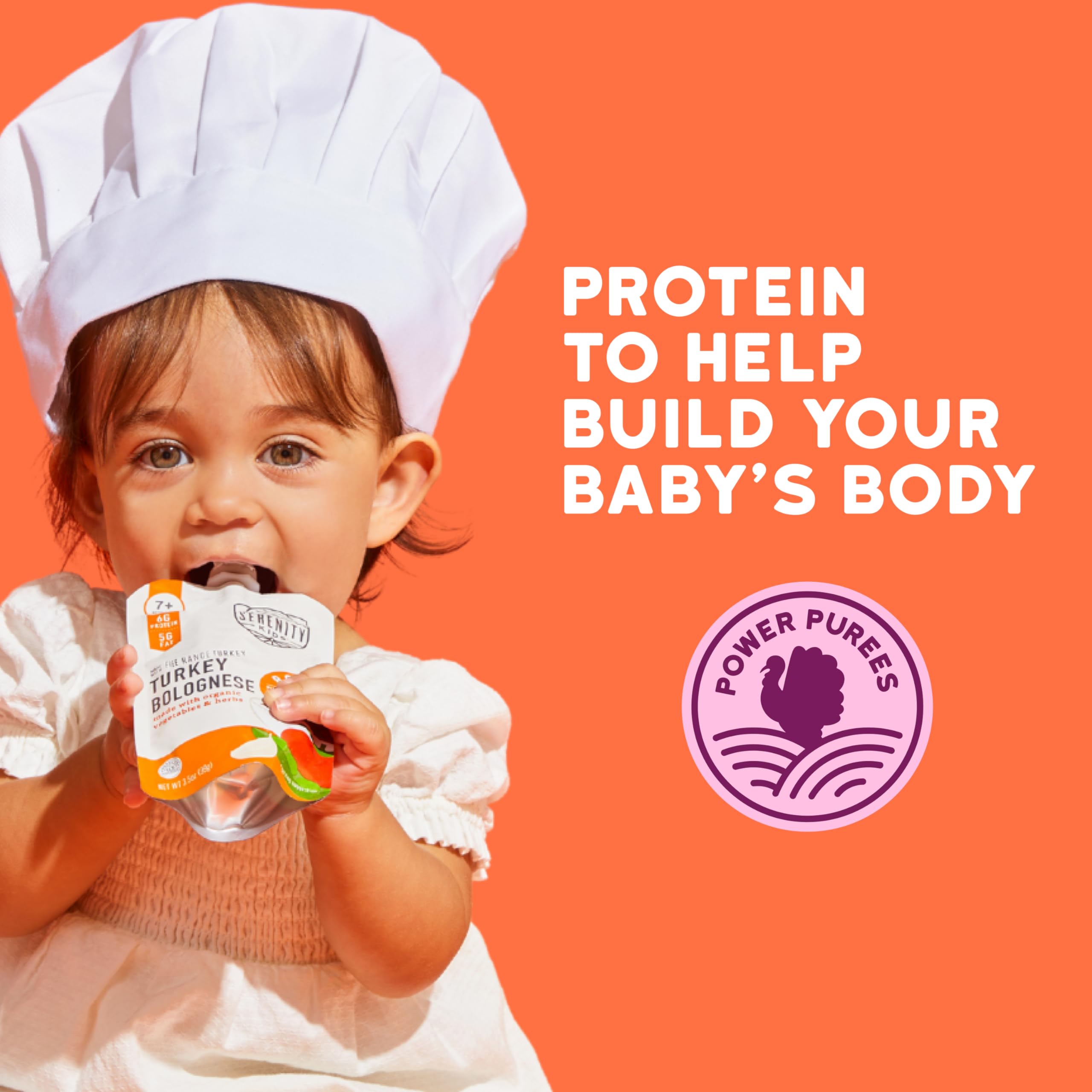 Serenity Kids Bone Broth Puree Made With Organic Veggies | Clean Label Project Purity Award Certified | 3.5 Ounce BPA-Free Pouch | Grass Fed Beef Pot Roast | 1 Count