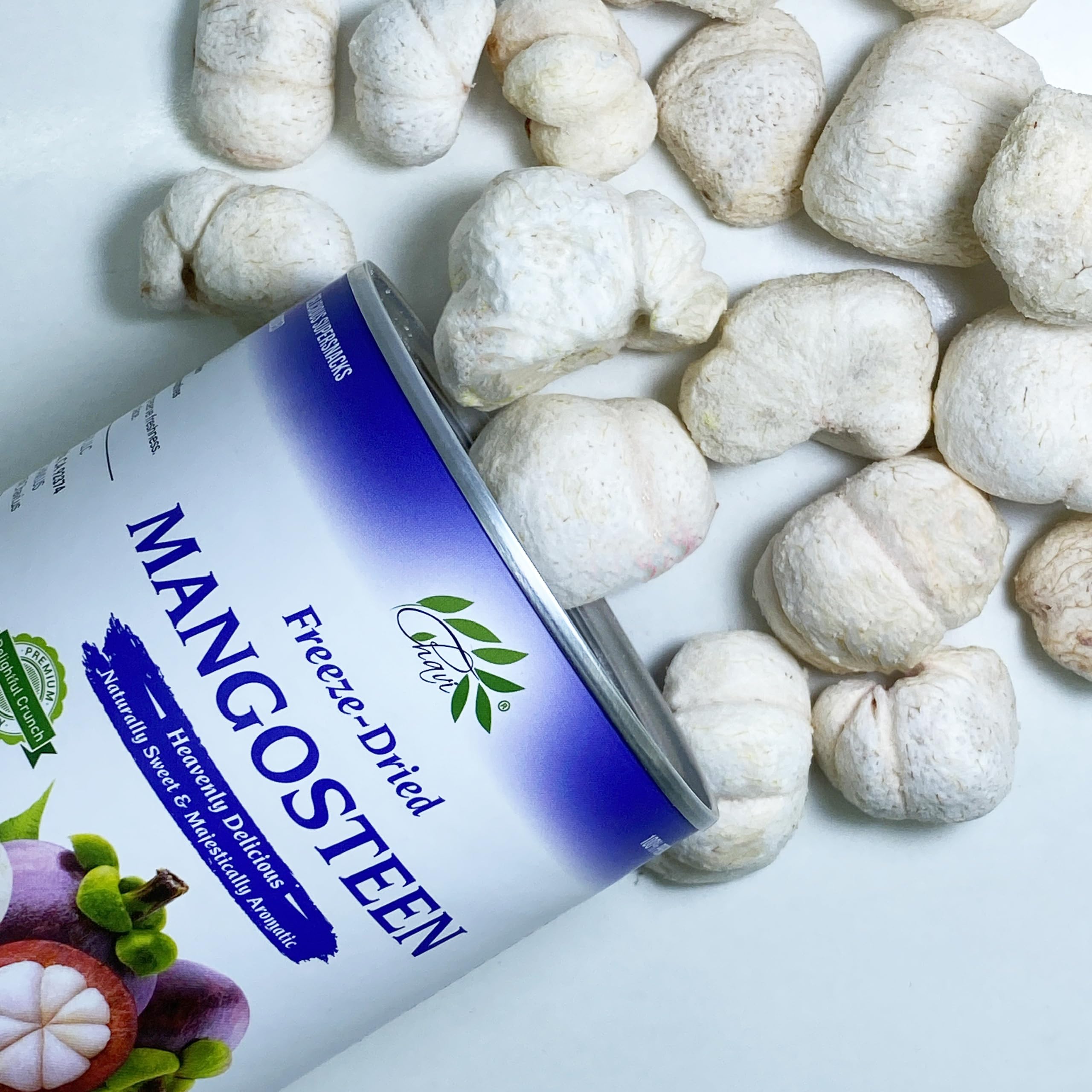 CHAVI Freeze Dried Fruits - Mixed | 6 in 1 | No Added Sugars or Preservatives - Non-GMO, Vegan, Gluten-Free | Gift Box | 230 g | 8.1 oz | 6 Cans