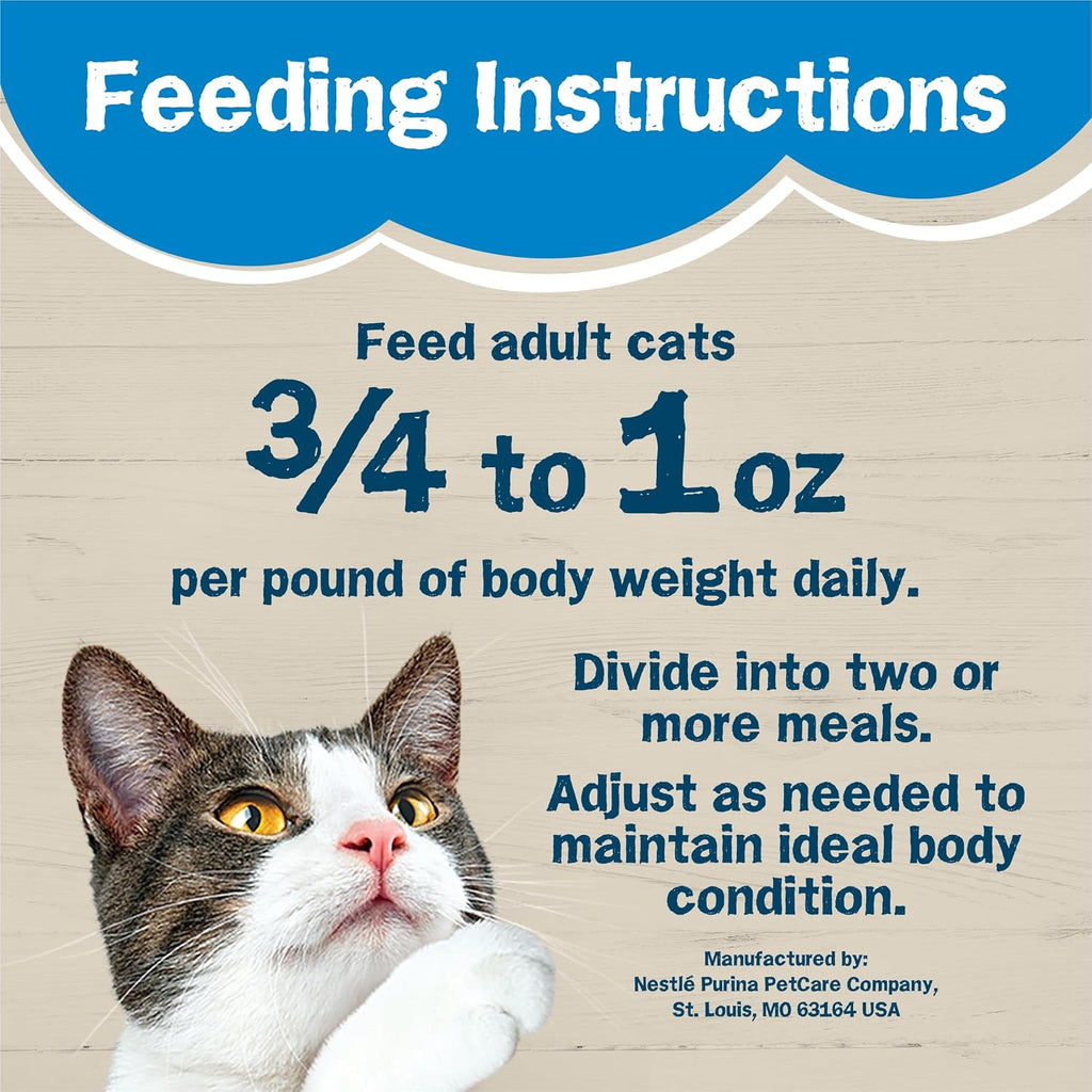 Purina Friskies Wet Cat Food Pate Ocean Favorites With Natural Tuna, Brown Rice and Peas - (Pack of 24) 5.5 oz. Cans