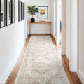 2x5 Washable Kitchen Runner Rug - Soft Low Pile Floral Animal Cat Print Rugs with Non-Slip Backing Waterproof Stain-Resistant Indoor Carpet for Hallway Entryway Bathroom Bedroom (Black)