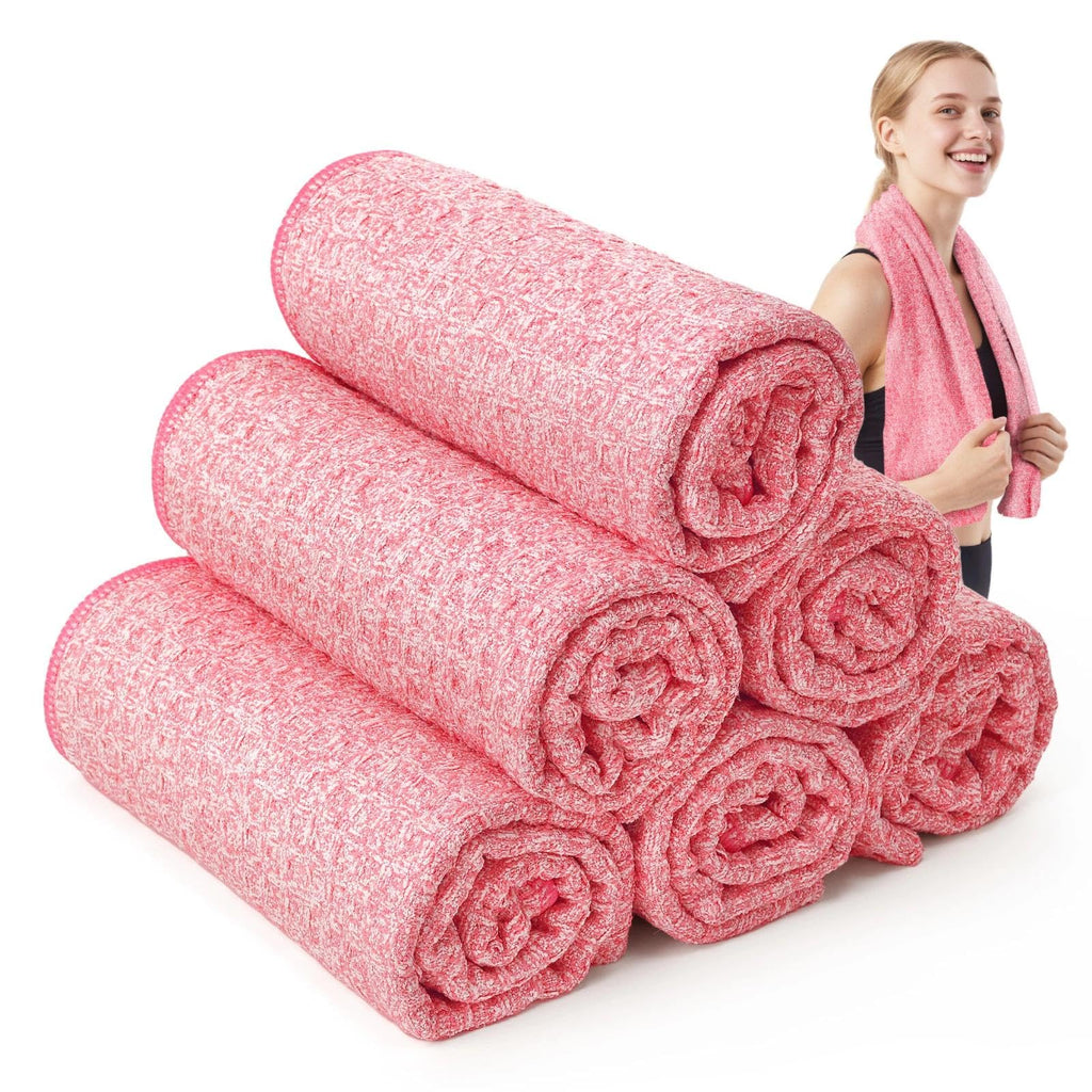 Microfiber Gym Towels for Showering Working Out Quick Dry Negative ions Large Middle Small Sizes Lightweight Gym Towel for Men Women Tennis Sports Towels for Body Hot Yoga Fitness Essentials