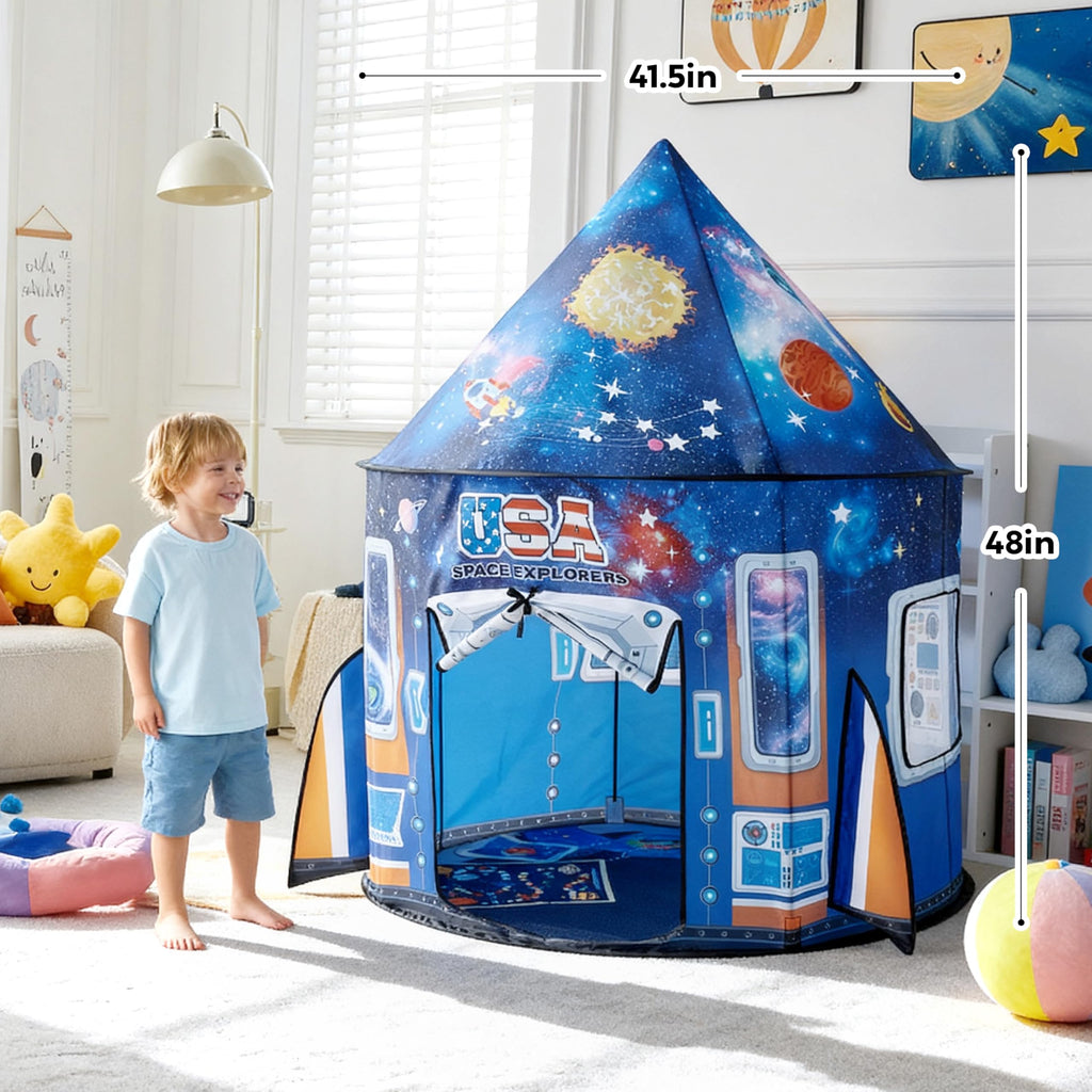 JOYIN Dinosaur Play Tent for Kids, Pop Up Play Tent for Boys & Girls, Kids Indoor Outdoor Dinosaur Playhouse Tent Set for Toddlers Birthday