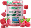 NSF Certified Creatine Gummy 5g - Creatine Monohydrate Gummies for Men & Women, Creatine Monohydrate for Muscle Strength, Muscle Builder, Energy Boost, Pre-Workout Supplement(120 Count)-Raspberry