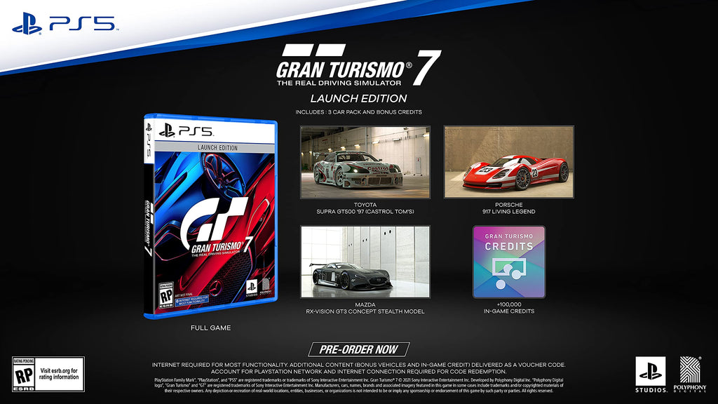 Gran Turismo 7 Launch Edition - PlayStation 4