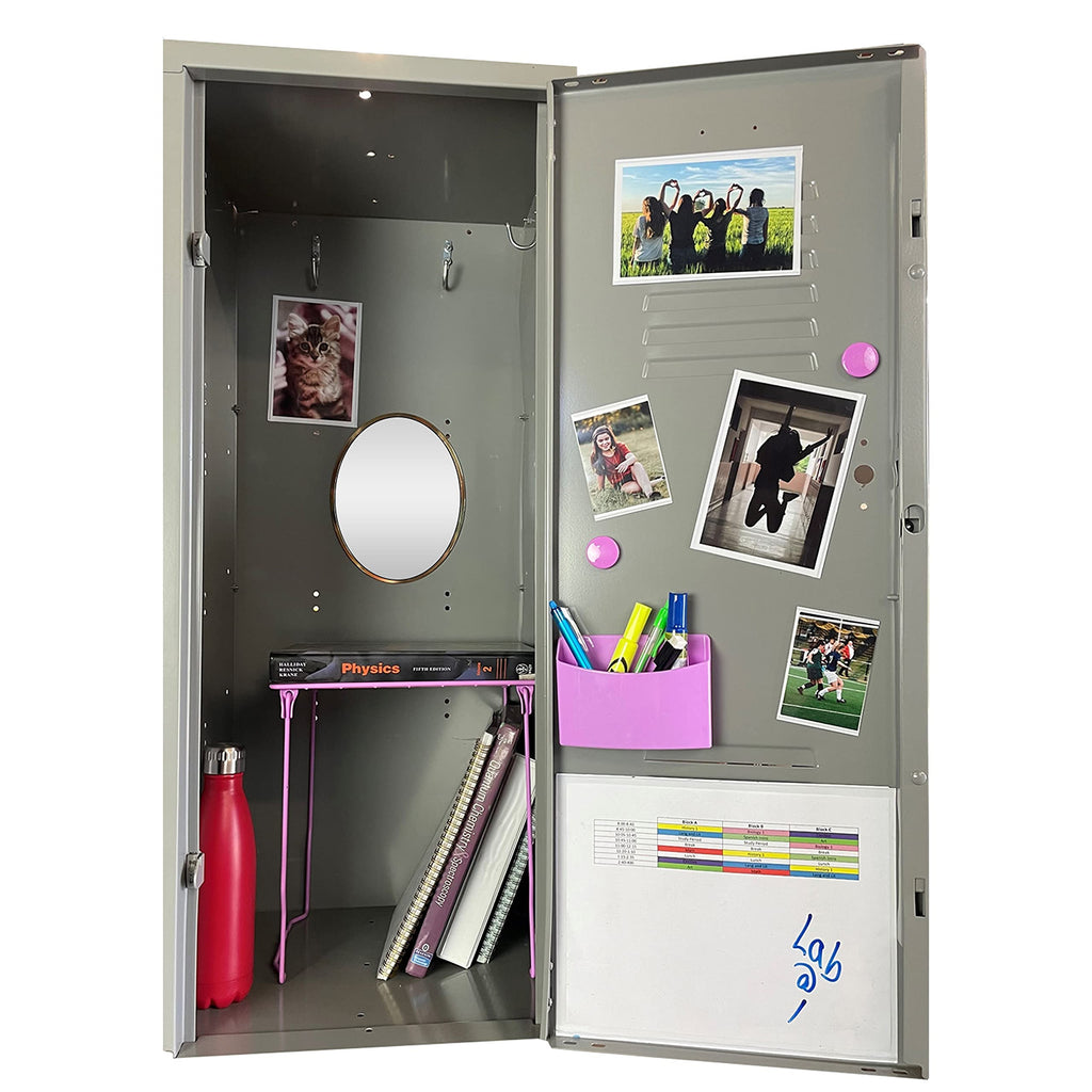 Magtech Magnetic Photo Pocket Picture Frame, White, Holds 2.5 x 3.5 Inches Photos, 10 Pack, Made in the USA (12310)