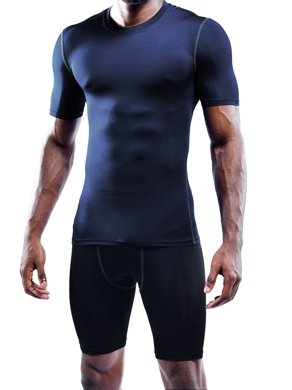 NELEUS Men's Dry Fit Athletic Running Shirt