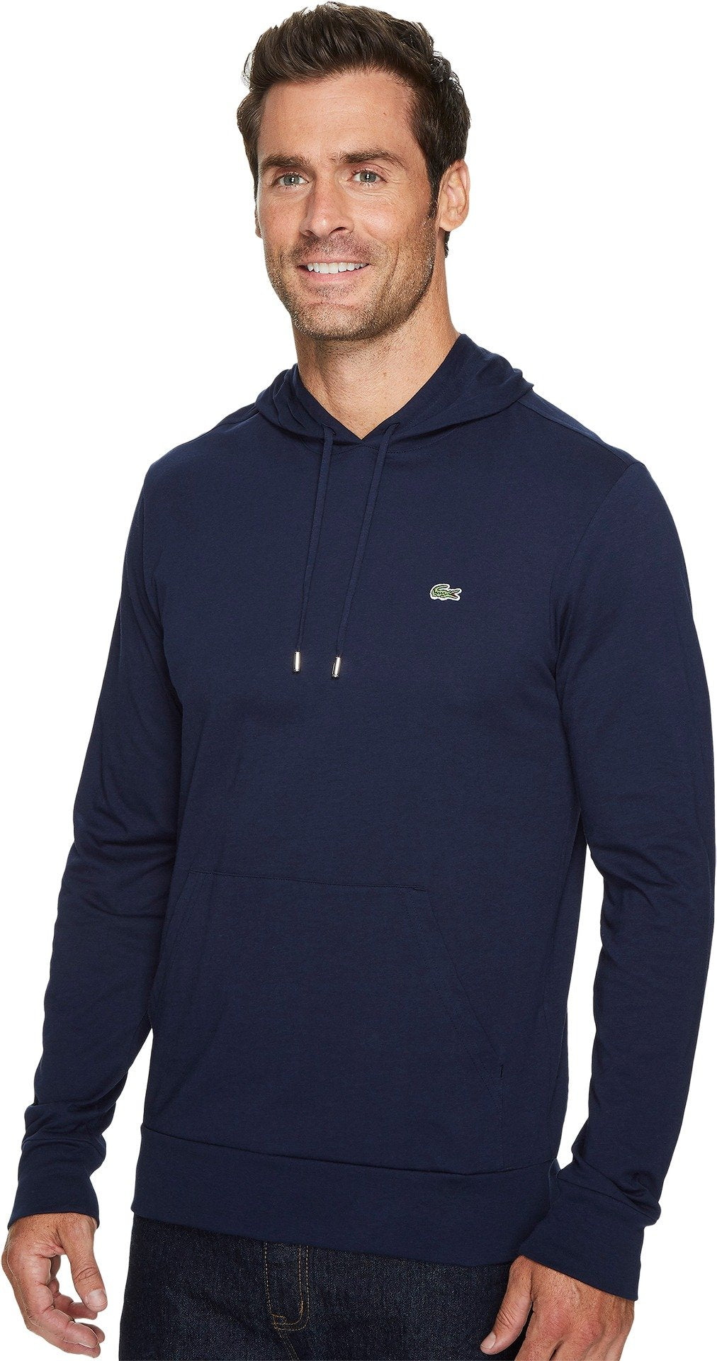 Lacoste Men's Long Sleeved Hooded T-Shirt