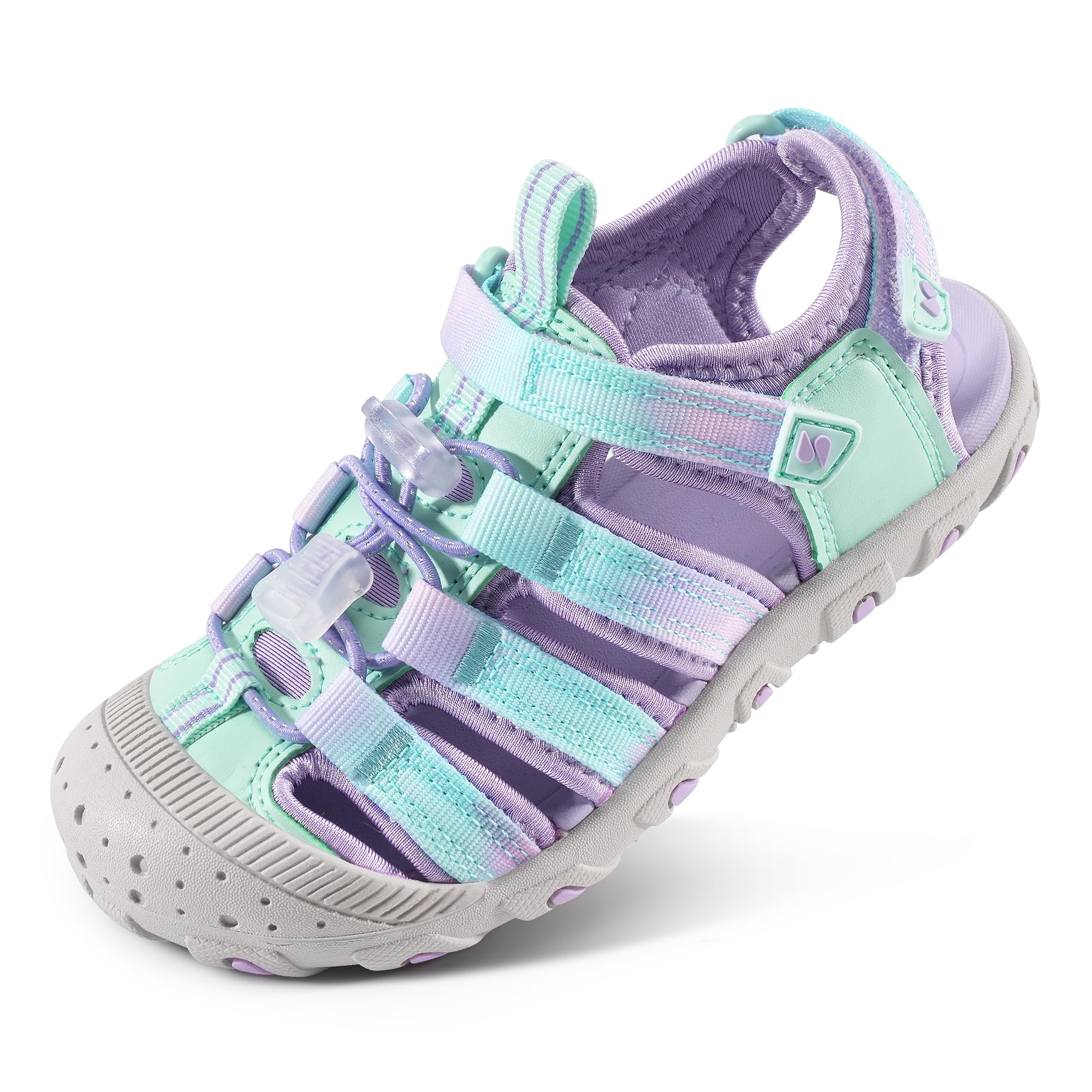 Stelle Girls Sport Water Sandals Kids Hiking Sandals Boys Summer Outdoor Beach Closed-Toe Athletic Shoes for Toddler/Little/Big Kids