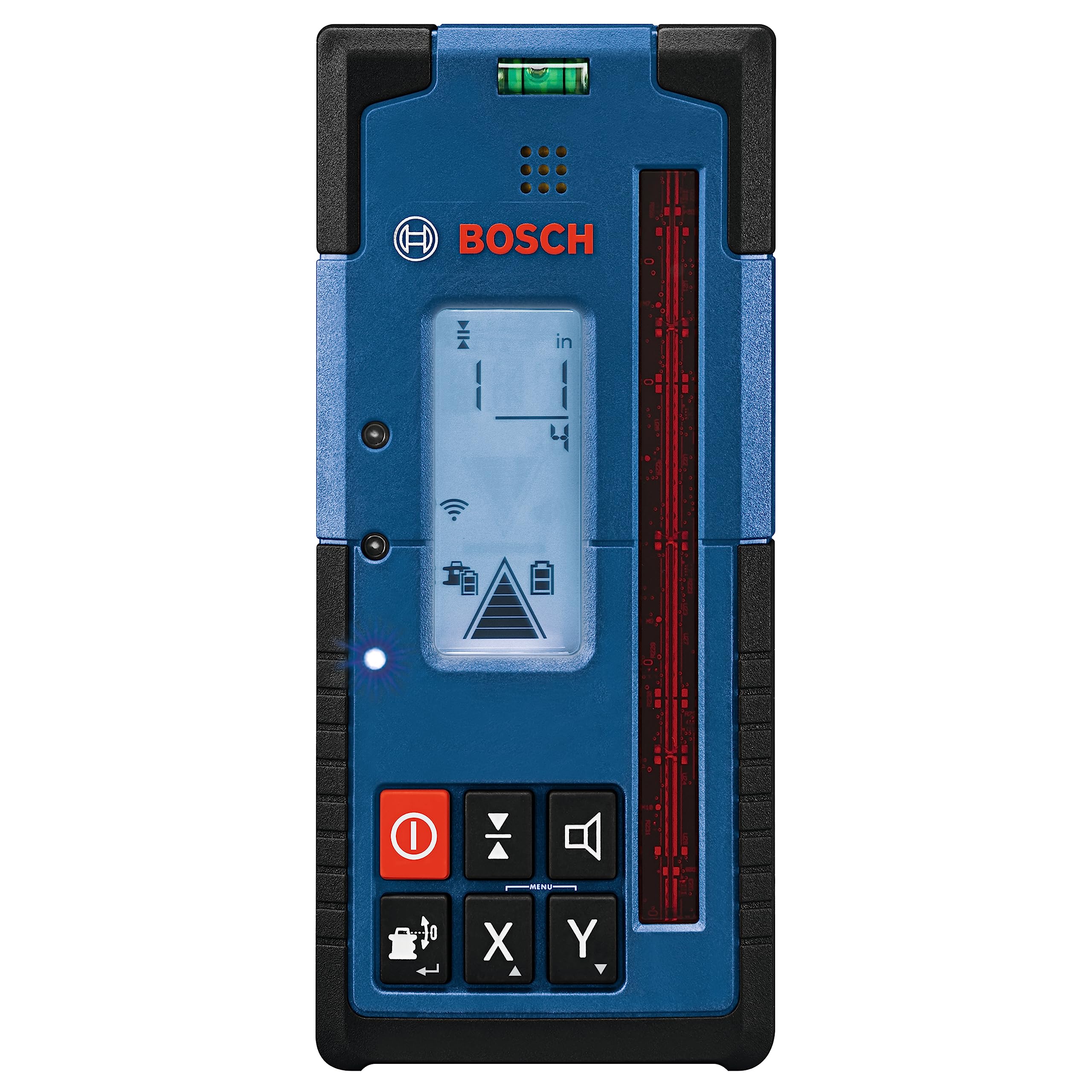 BOSCH LR1 500 Ft Green-Beam Rotary Laser Receiver, Includes Mounting Bracket & 9V Battery
