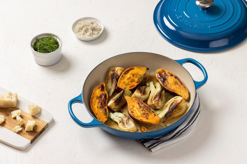 Le Creuset Enameled Cast Iron Signature Braiser, 3.5 qt., Artichaut