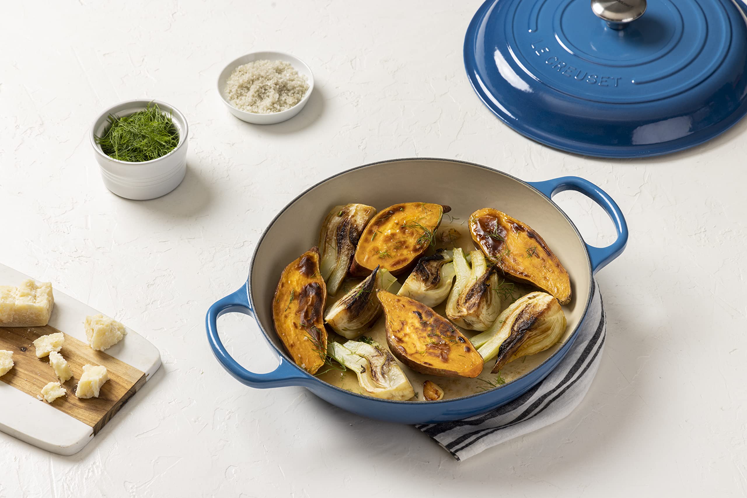 Le Creuset Enameled Cast Iron Signature Braiser, 3.5 qt., Artichaut