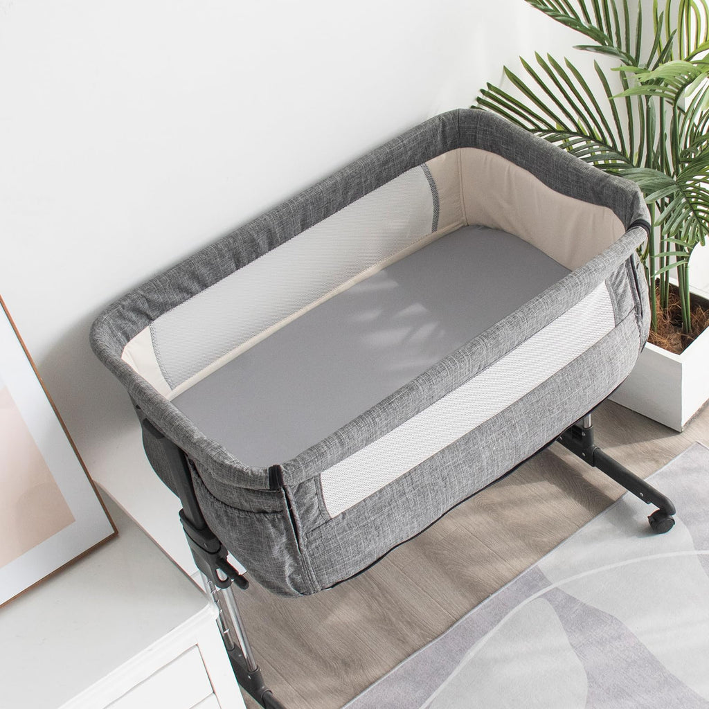 2 Pack Twin Mattress Protector Waterproof, Noiseless & Soft Coverage Mattress Fitted Sheet Twin with Deep Pocket up to 14", Super Breathable & Easy Wash Twin Size Mattress Protector