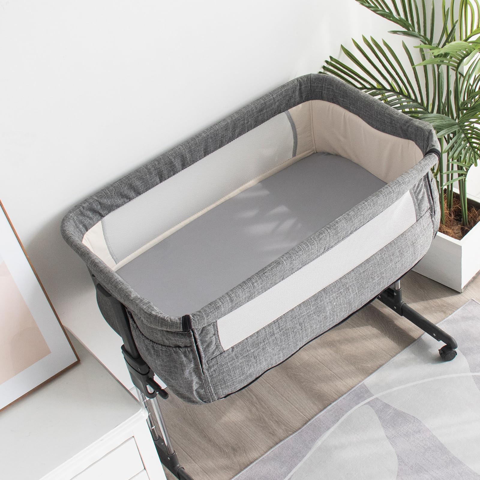 2 Pack Twin Mattress Protector Waterproof, Noiseless & Soft Coverage Mattress Fitted Sheet Twin with Deep Pocket up to 14", Super Breathable & Easy Wash Twin Size Mattress Protector