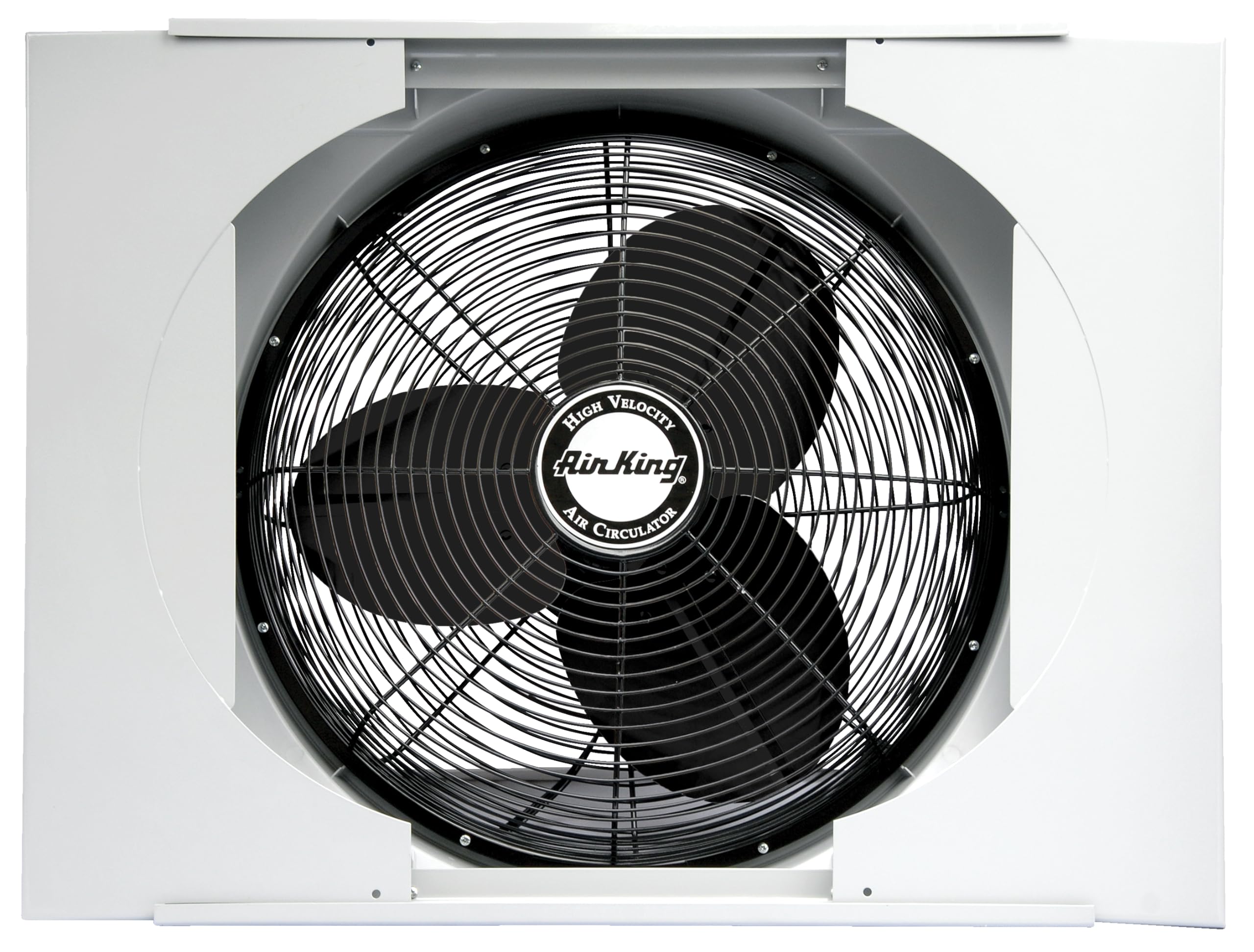 Air King 9166F 20" Whole House Window Fan , Gray