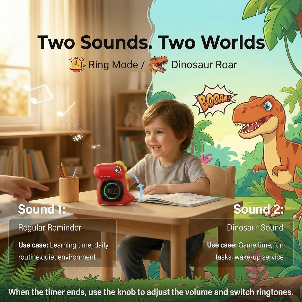 Visual Timer for Kids 99 Minute Digital Cute Kids Visual Timer Classroom Timer for Home School Study Teaching Time Management Countdown Timer