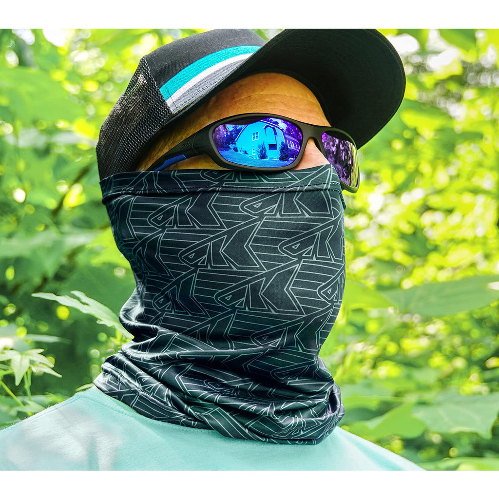 KastKing Sol Armis Neck Gaiter - UPF 50 Face Mask - UV Sun Protection Mask for Men & Women, Fishing, Hiking