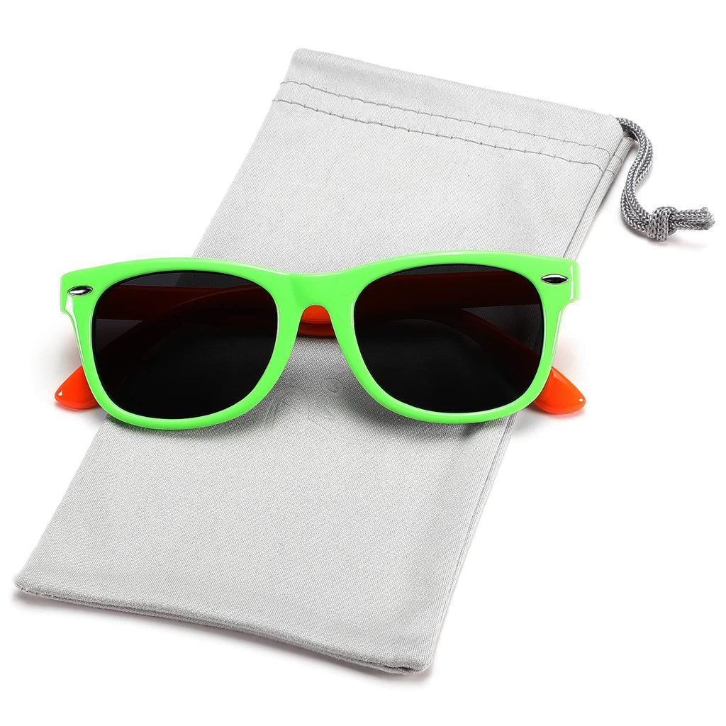 Pro Acme Kids Polarized Sunglasses, Flexible TPEE Frame Shades for Toddler Girls Boys, Ages 3-12