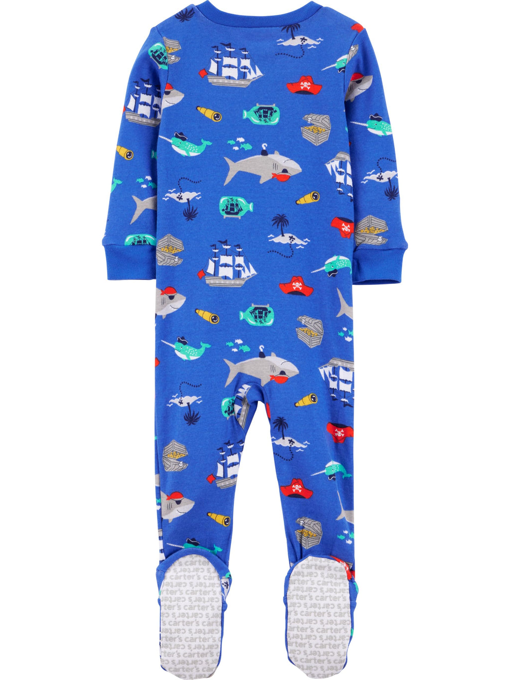 Simple Joys by Carter's Baby Boys 3 pack Snug Fit Footed Cotton Pajamas
