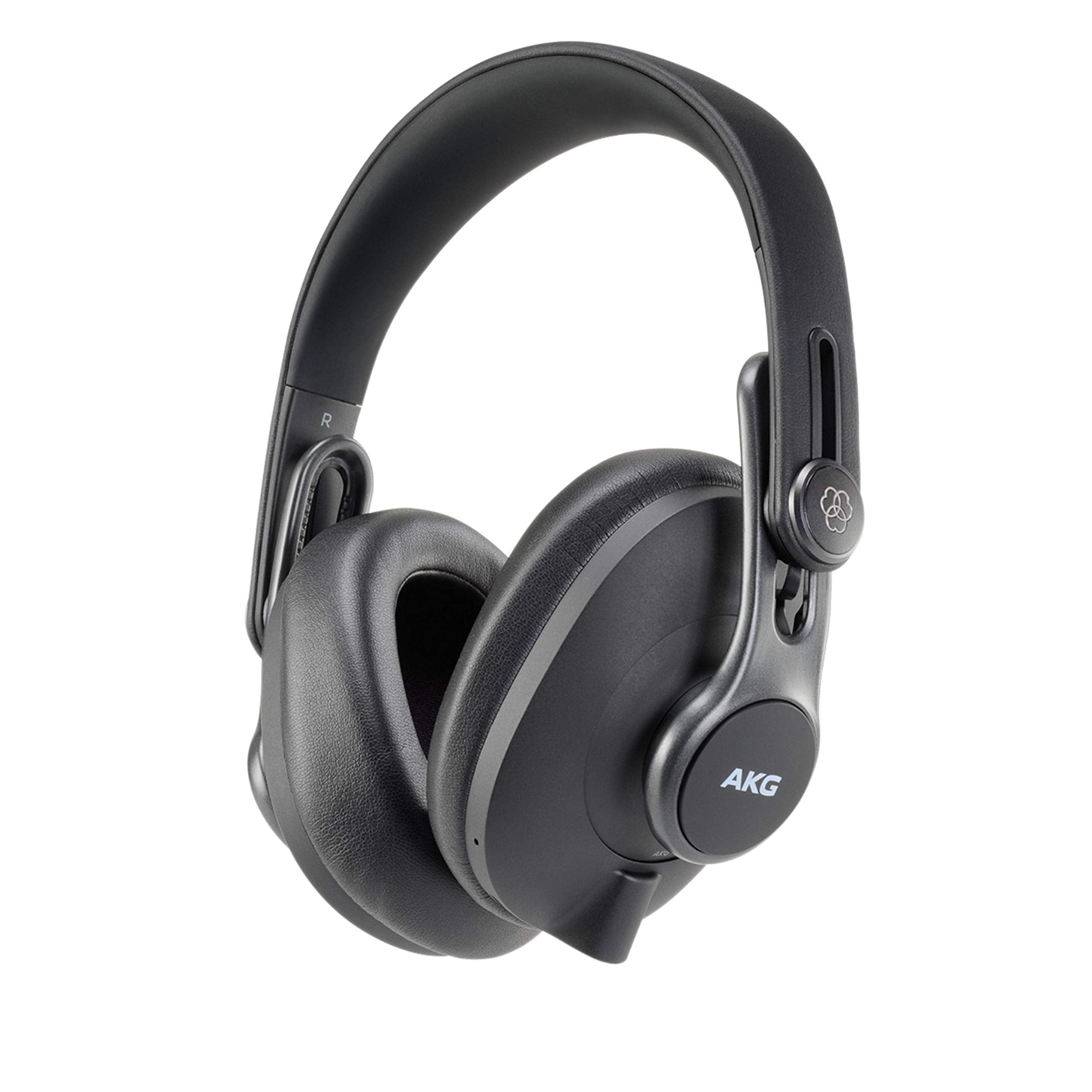 AKG Pro Audio K361 Wired, Over-Ear, Closed-Back, Light Weight, Foldable, Professional Recording Studio Headphones, Studio Monitor Mixing, Podcast, DJ Stereo Headsets, Black