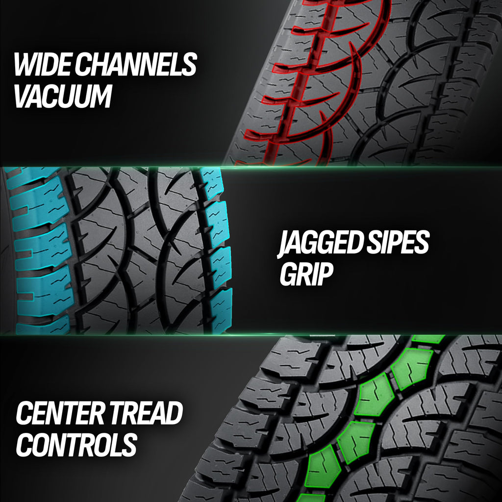 ATTURO Trail Blade A/T All-Terrain Tire, 30x9.50R15LT 104S