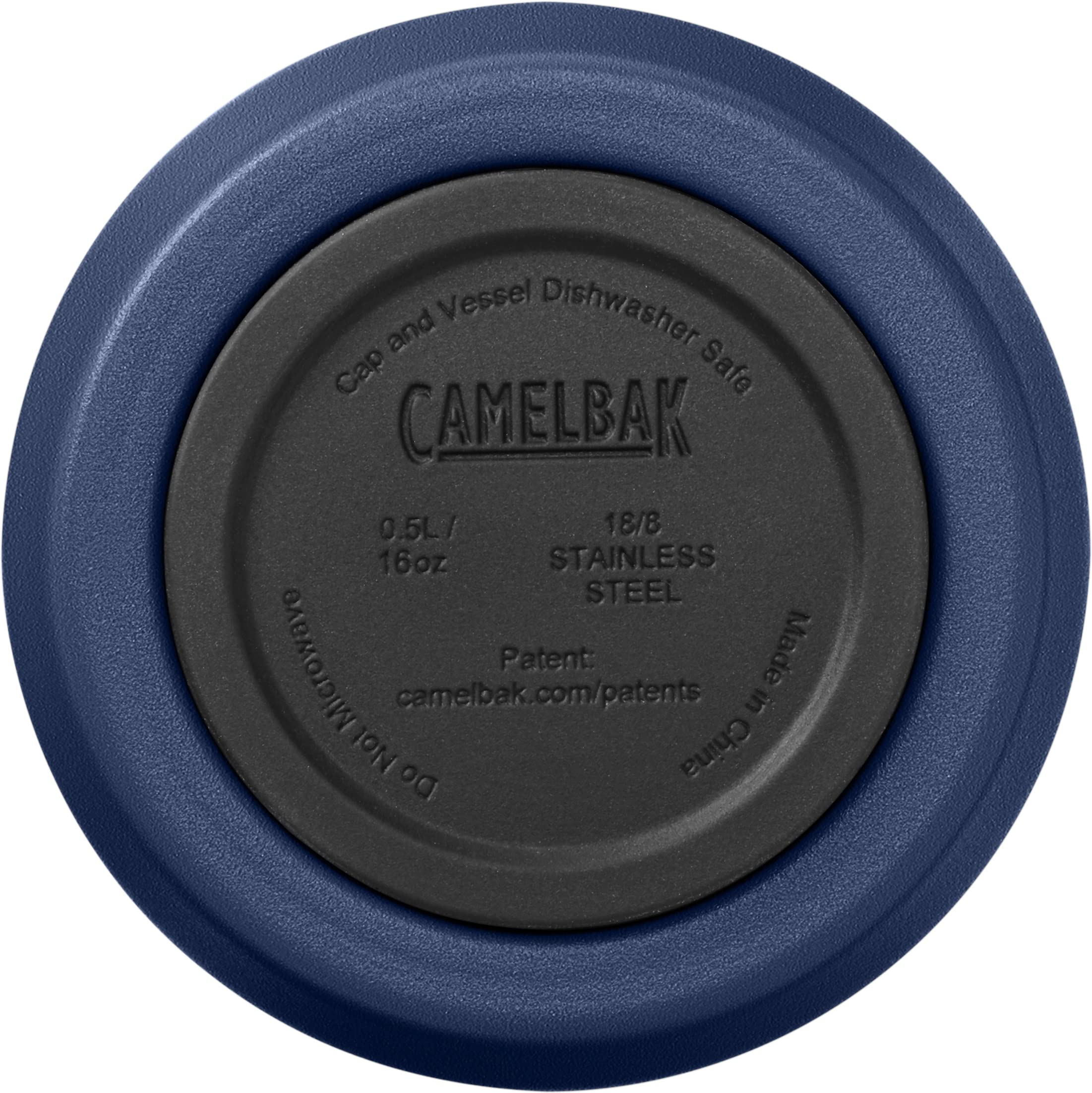 CamelBak Horizon Insulated Stainless Steel Tumbler with Tri Mode Spill Resistant Lid, 16oz, Moss