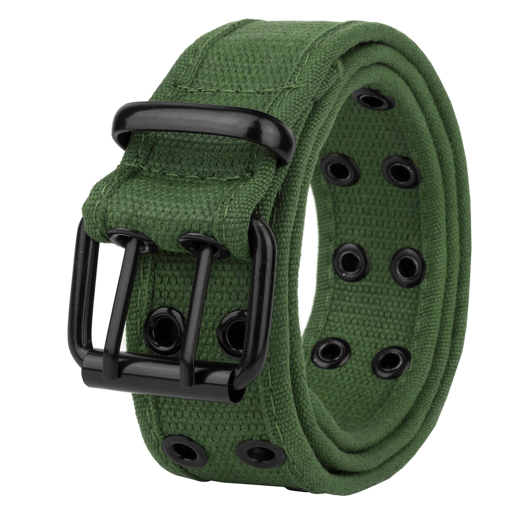 Gelante Canvas Double Grommet Hole Belt 12 Colors