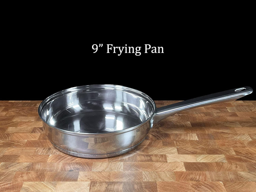 Concord Cookware 7-Piece Stainless Steel Cookware Set, includes Pots and Pans