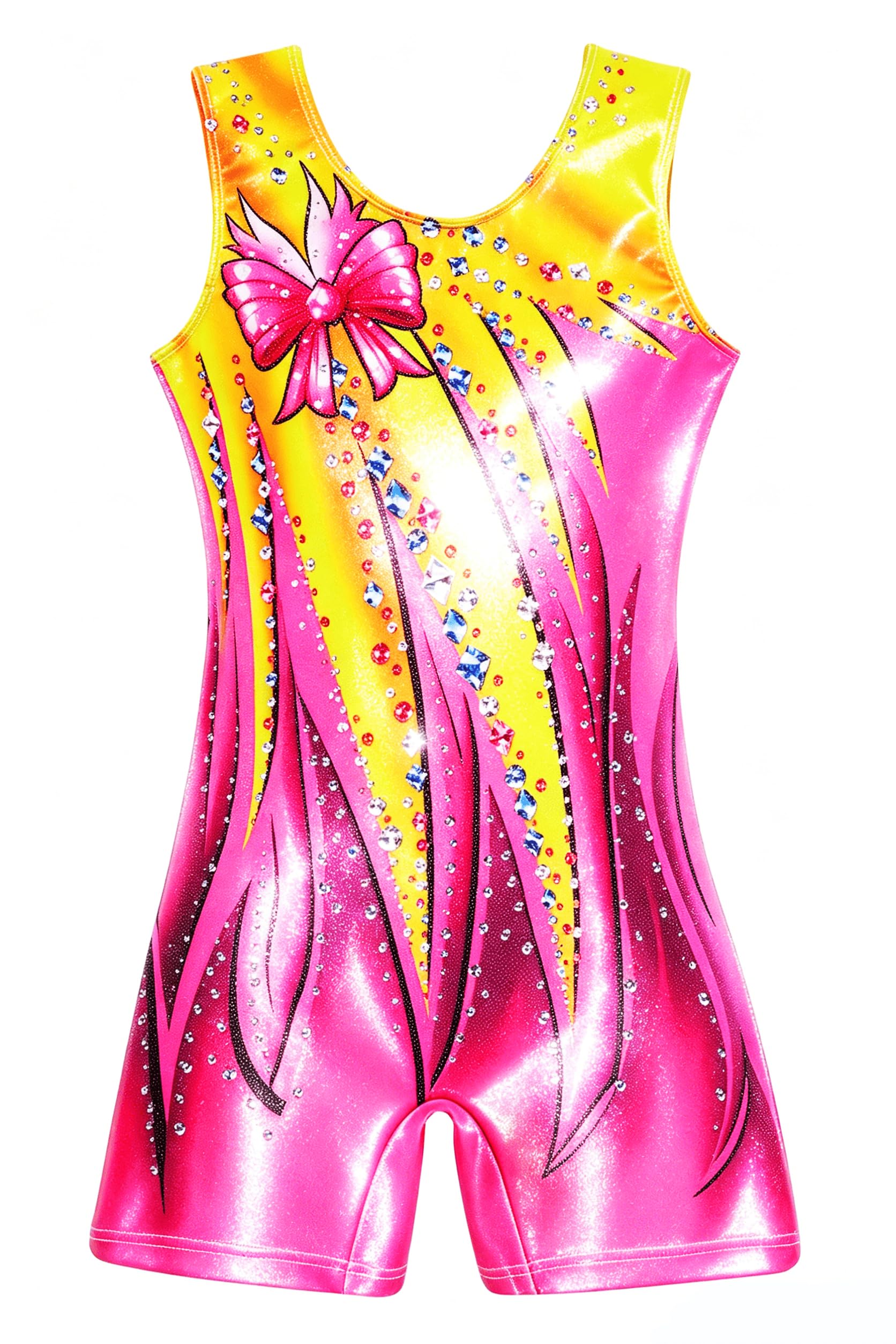TUONROAD Girls Gymnastics Leotards Toddler Unitard Biketard Clothes Cute Kid Tumbling Dance Outfit 2-10T