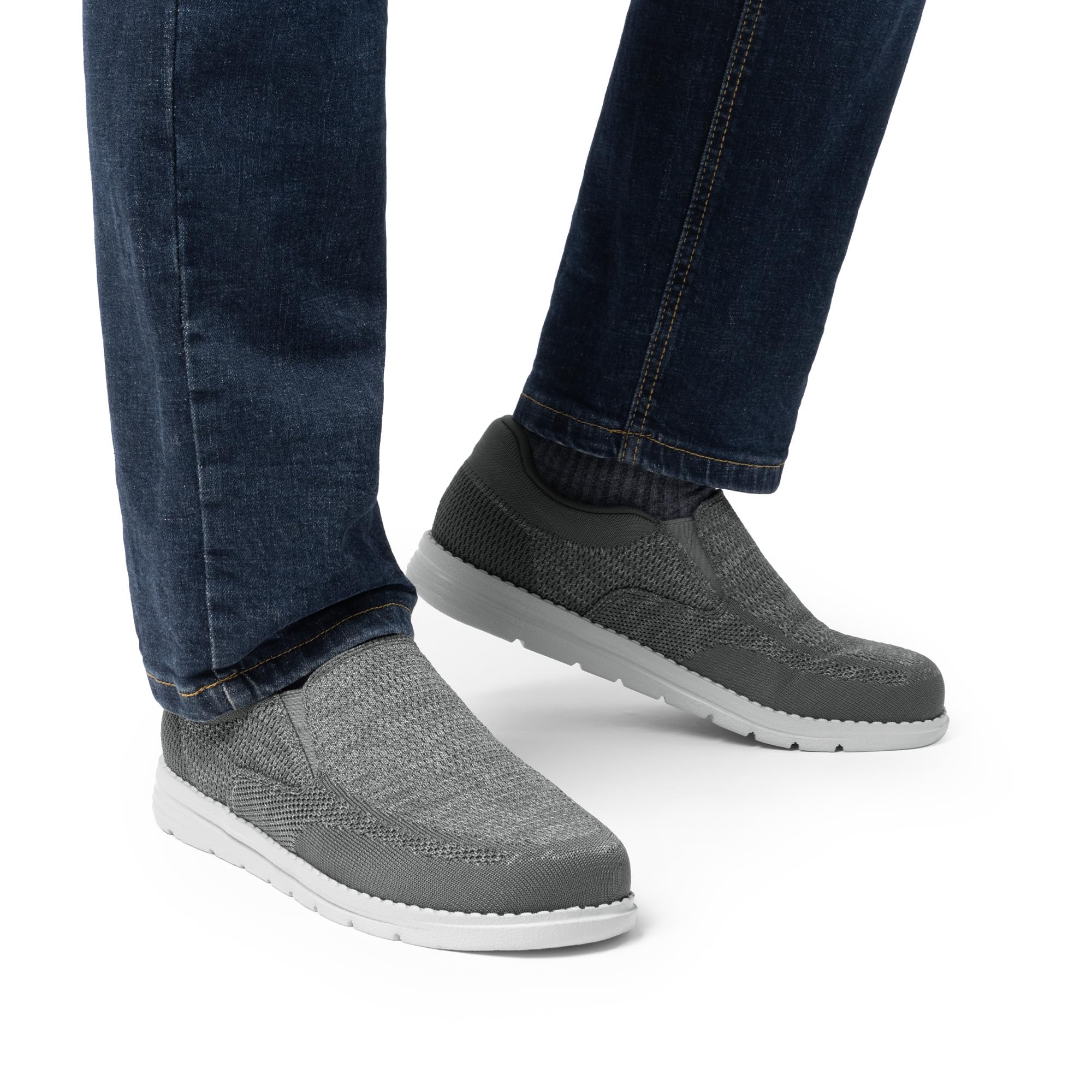 Bruno Marc Men's Slip-on Loafers Casual Lightweight Stretch Shoes