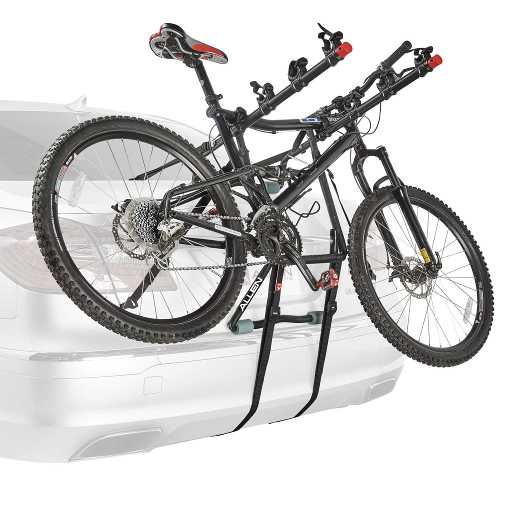Allen Sports Deluxe 2-Bike Trunk Mount Rack, Model ZN102, Black