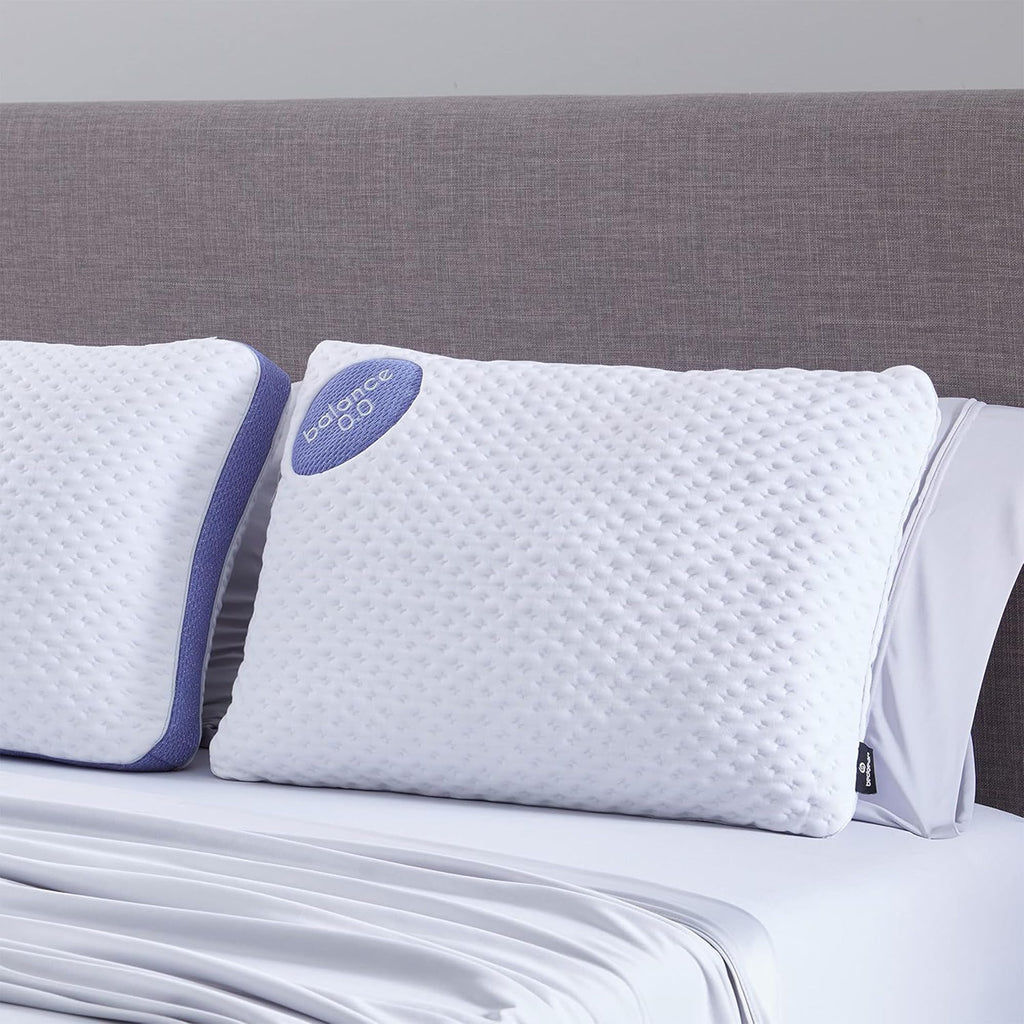 Bedgear Balance 1.0 Performance Pillow, Medium Support Bed Pillow for All Sleep Positions | Boost Blend Fill with Responsive Comfort & Air-X Mesh Ventilation | Washable Hypoallergenic Pillow