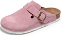 Clogs For Women, Womens Clogs- Mules House Slipers With Arch Support And Adjustable Buckle
