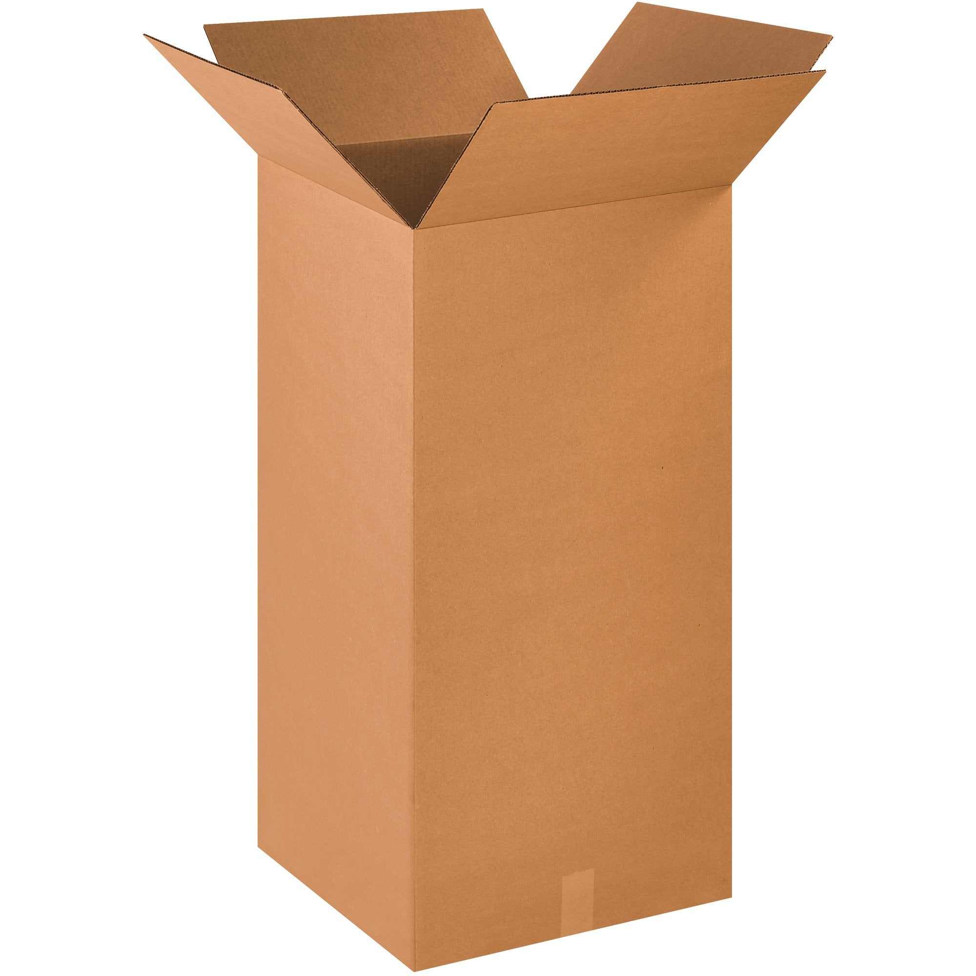 BOX USA 4x4x40 Tall Corrugated Boxes, Tall, 4L x 4W x 40H, Pack of 25 | Shipping, Packaging, Moving, Storage Box for Home or Business, Strong Wholesale Bulk Boxes