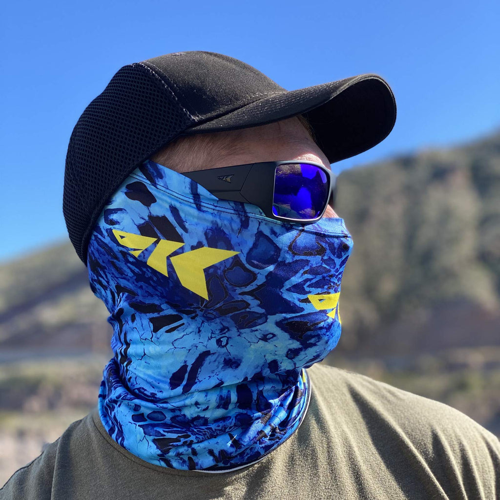 KastKing Sol Armis Neck Gaiter - UPF 50 Face Mask - UV Sun Protection Mask for Men & Women, Fishing, Hiking