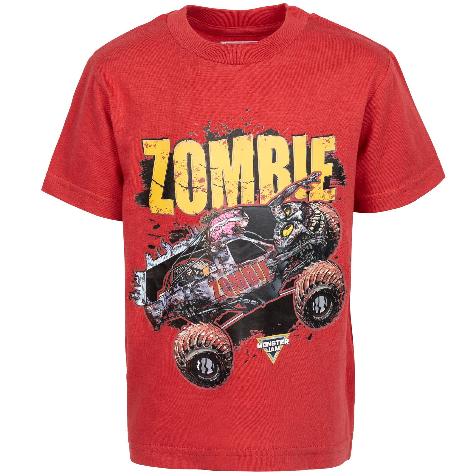 Monster Jam El Toro Loco Zombie Maximum Destruction 4 Pack Graphic T-Shirts Toddler to Big Kid