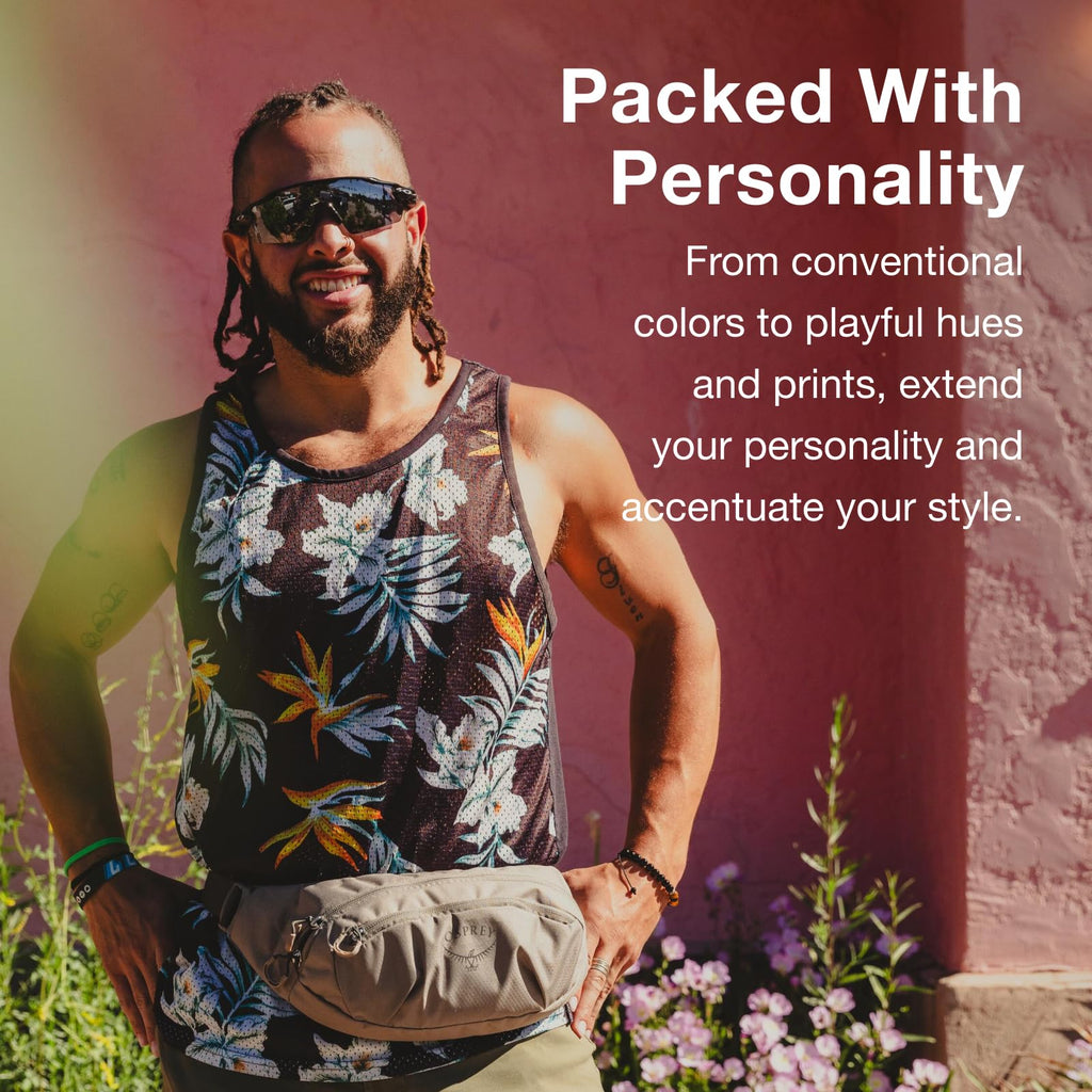 Osprey Daylite Waist Pack - Fanny Pack with Crossbody Shoulder Carry Option - Lightweight Hip Bag