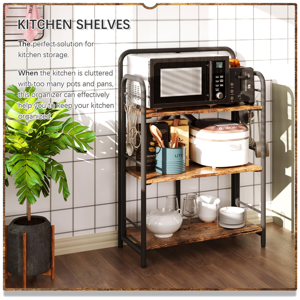 4NM No Assembly Folding Bookshelf, 3 Tiers Collapsible Book Shelves Open Industrial Foldable Storage Bookcase Shelf for Bedroom, Living Room, Home Office - Natural and White
