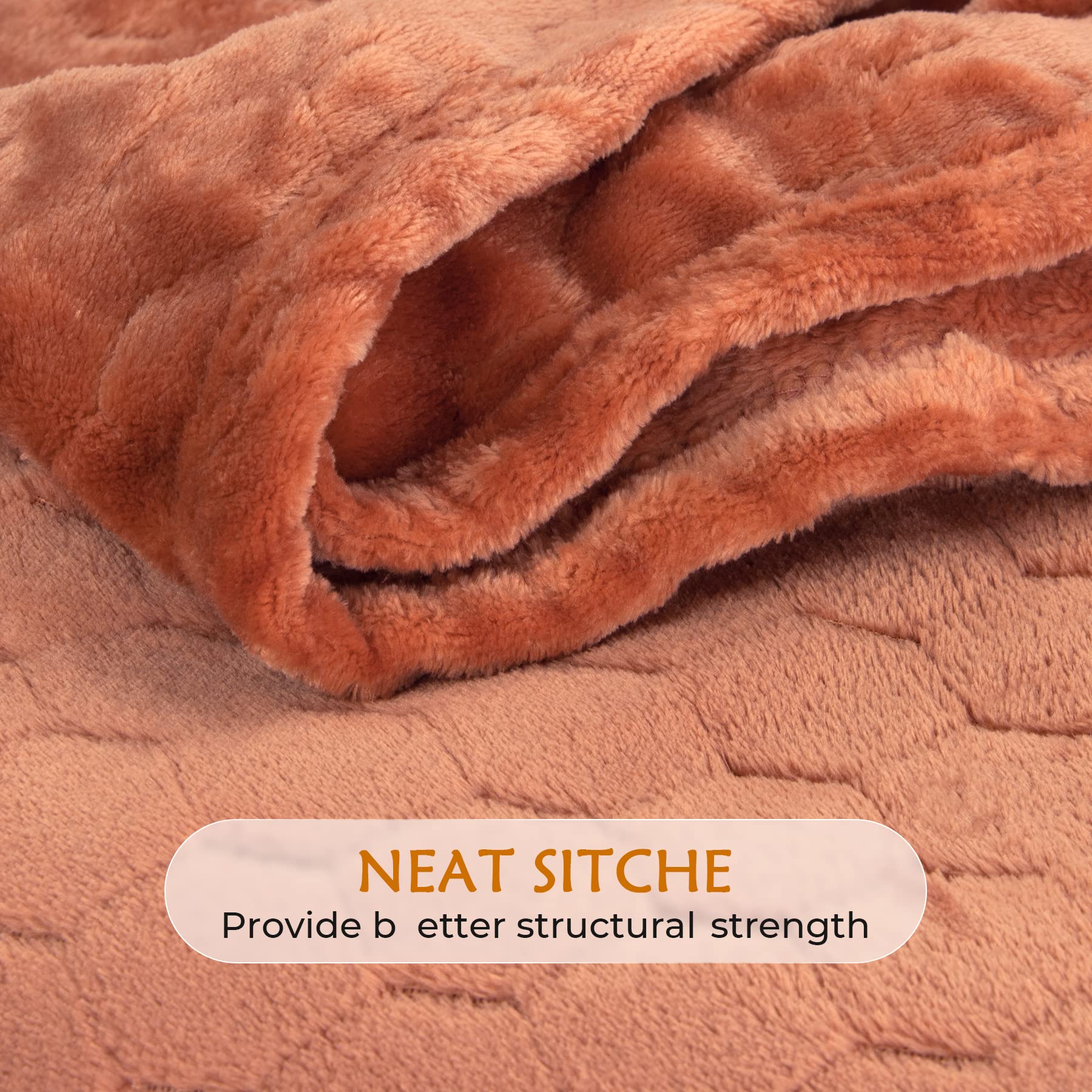 TOONOW Fleece Blanket Fuzzy Plush Throw Blanket 50" x 60", Super Soft Fluffy Bed Blanket Geometric Pattern Comfy Microfiber Flannel Blankets for Couch, Bed, Sofa, Black