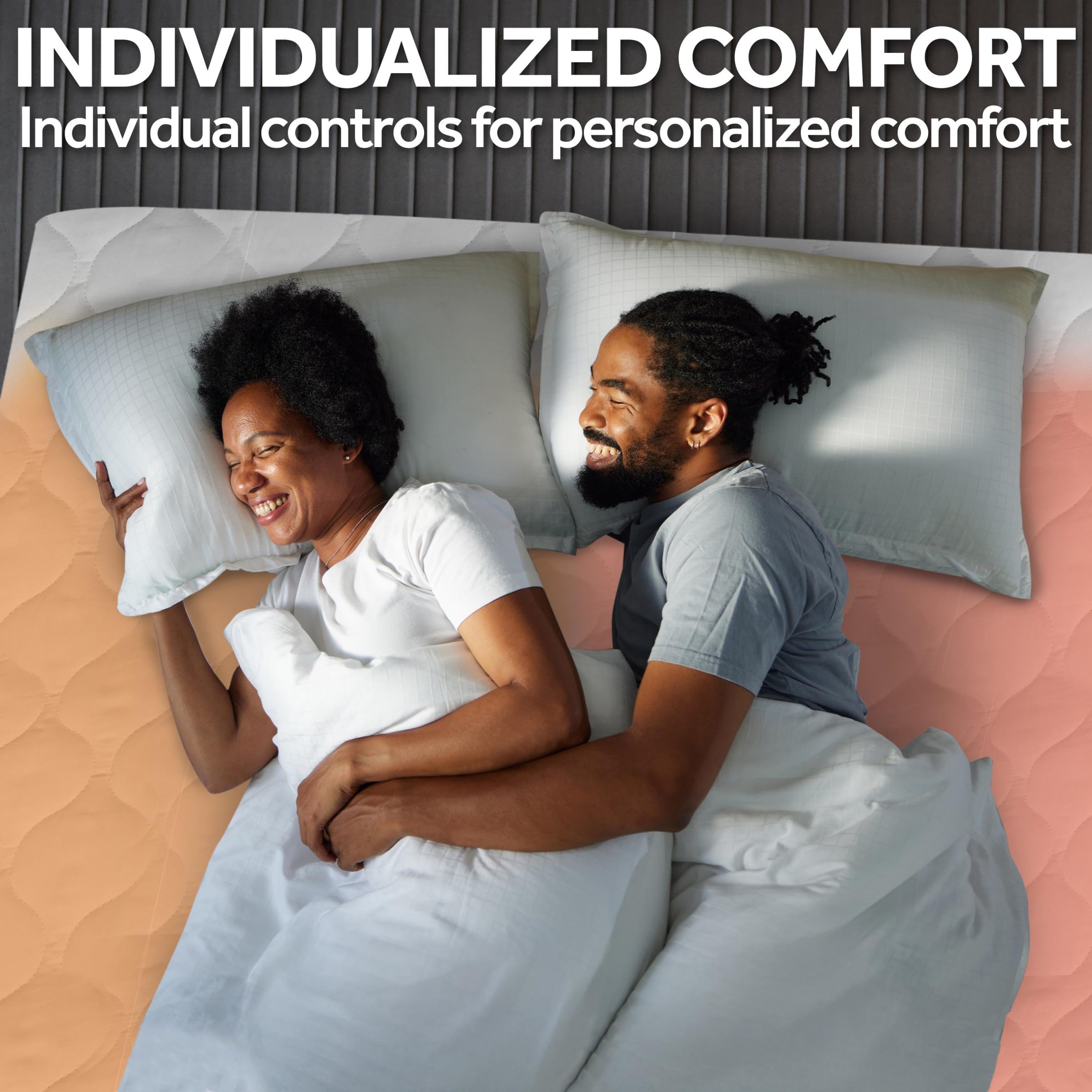 Sunbeam Restful Quilted Water Resistant Heated Mattress Pad - Full White