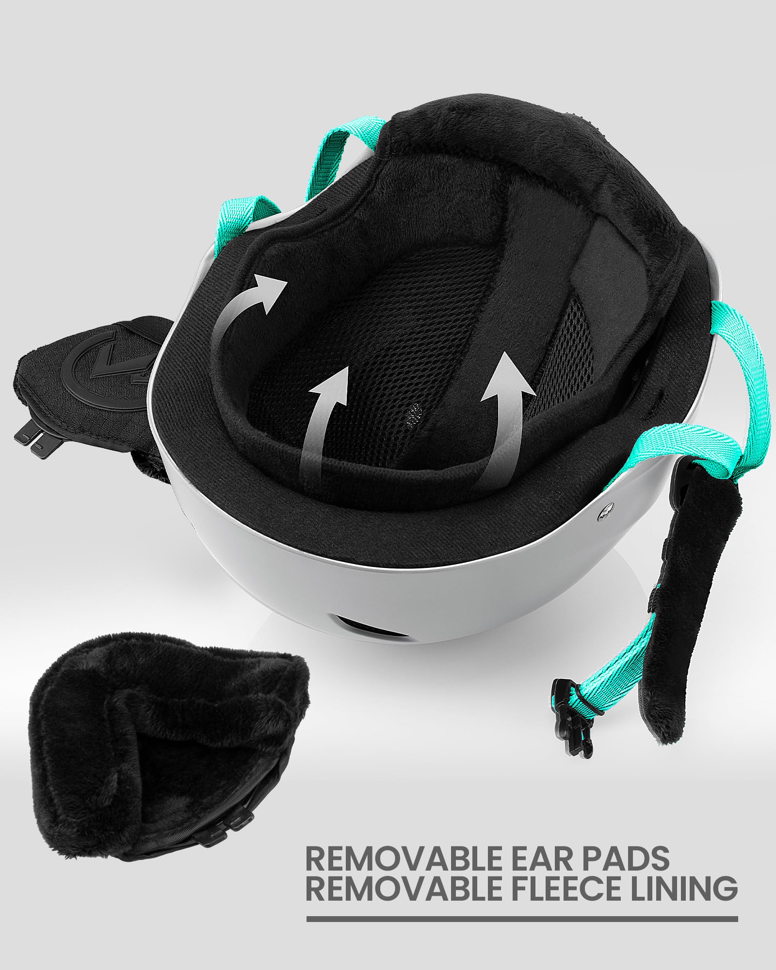 OutdoorMaster Kelvin Ski Helmet - Snowboard Helmet for Men, Women & Youth