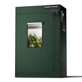 MARS HYDRO 2x2x3 Advanced Grow Tent, 24"x24"x36" High Reflective Mylar 1680D for Hydroponics Indoor Plant Growing, with Floor Tray and Smooth Zipper for TS600