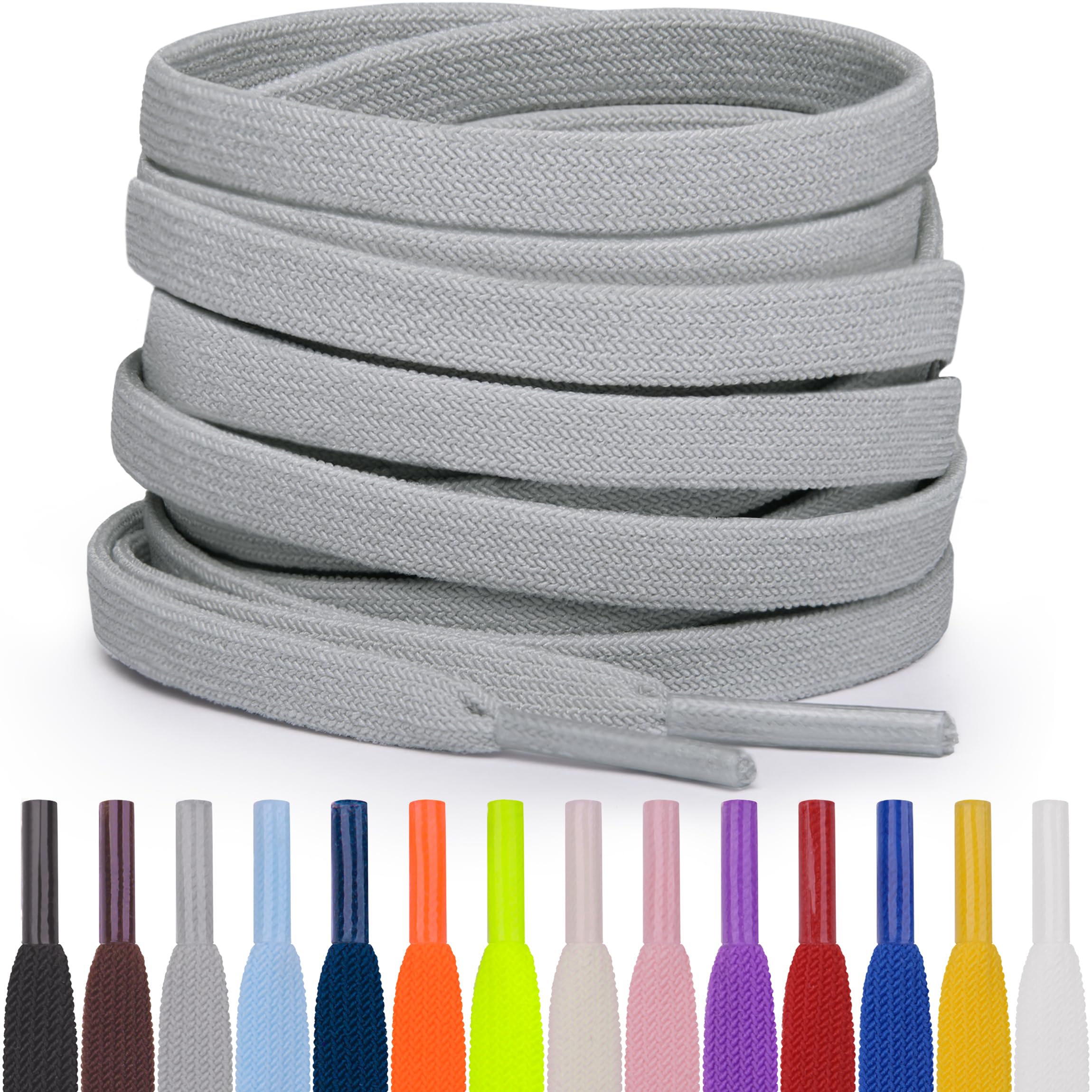 Miscly Flat Elastic Shoelaces