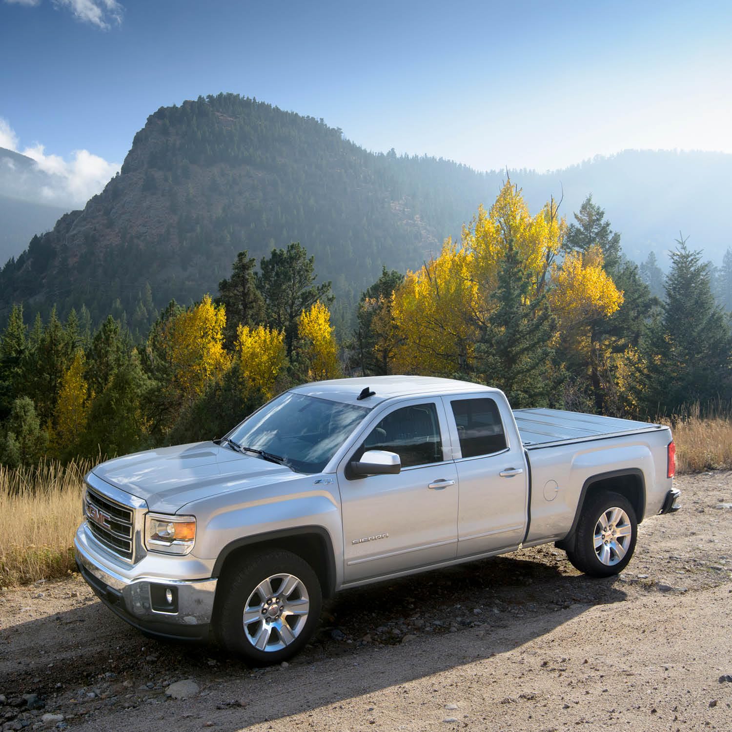 RealTruck BAK BAKFlip F1 Hard Folding Truck Bed Tonneau Cover | 772133 | Fits 2020-2026 Chevy/GMC Silverado/Sierra 2500/3500HD 6' 10" Bed (82.2")