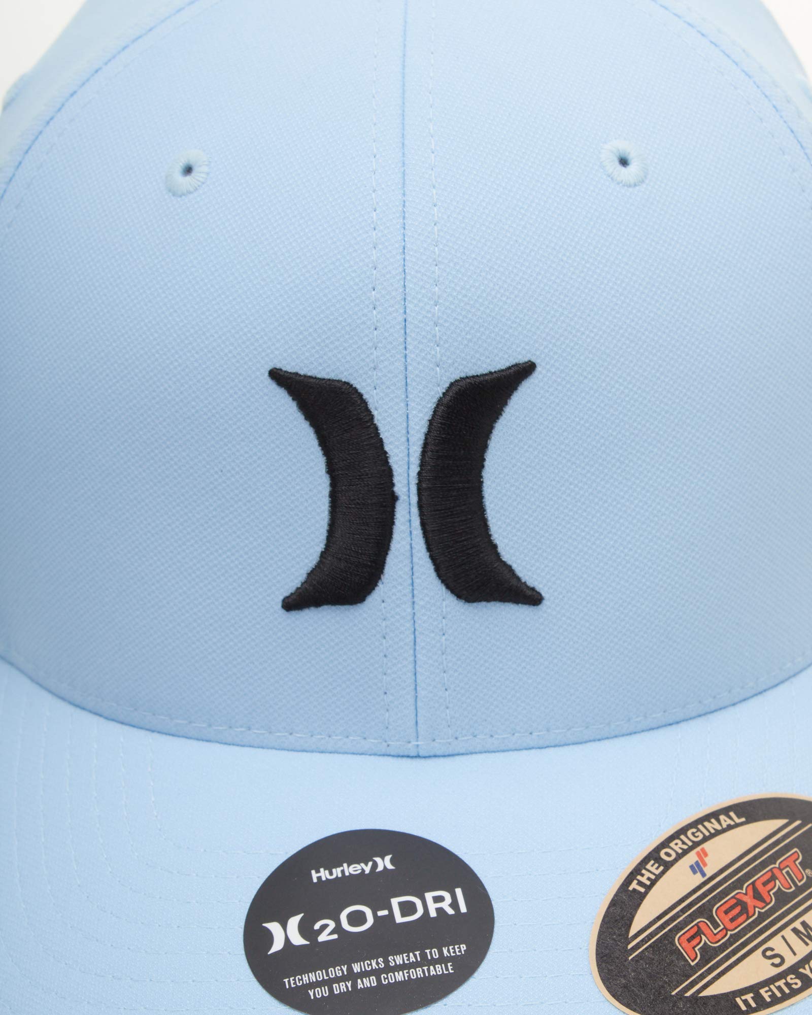 Hurley Men's Caps - One & Only Flexfit Baseball Cap - Fitted Hats for Men (S-XL)