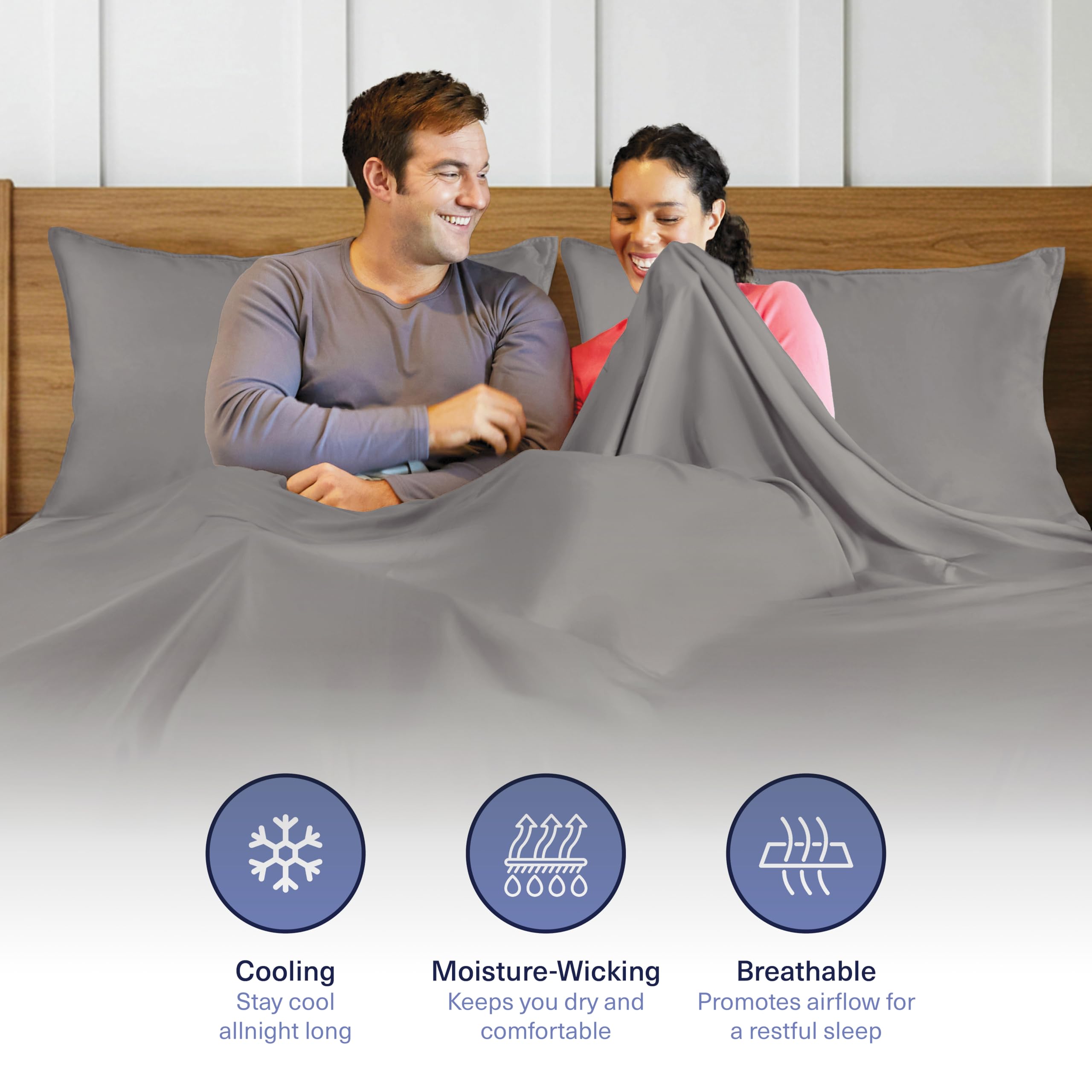 Kickoff Viscose Bamboo Fitted Sheet Twin Size, 100% Organic Cooling Sheets Fitted ONLY Viscose Bamboo Sheets Twin Size Bed Sheet for Hot Sleepers, Extra Deep Pocket, 4 Corner Strap (T, Onyx Black)