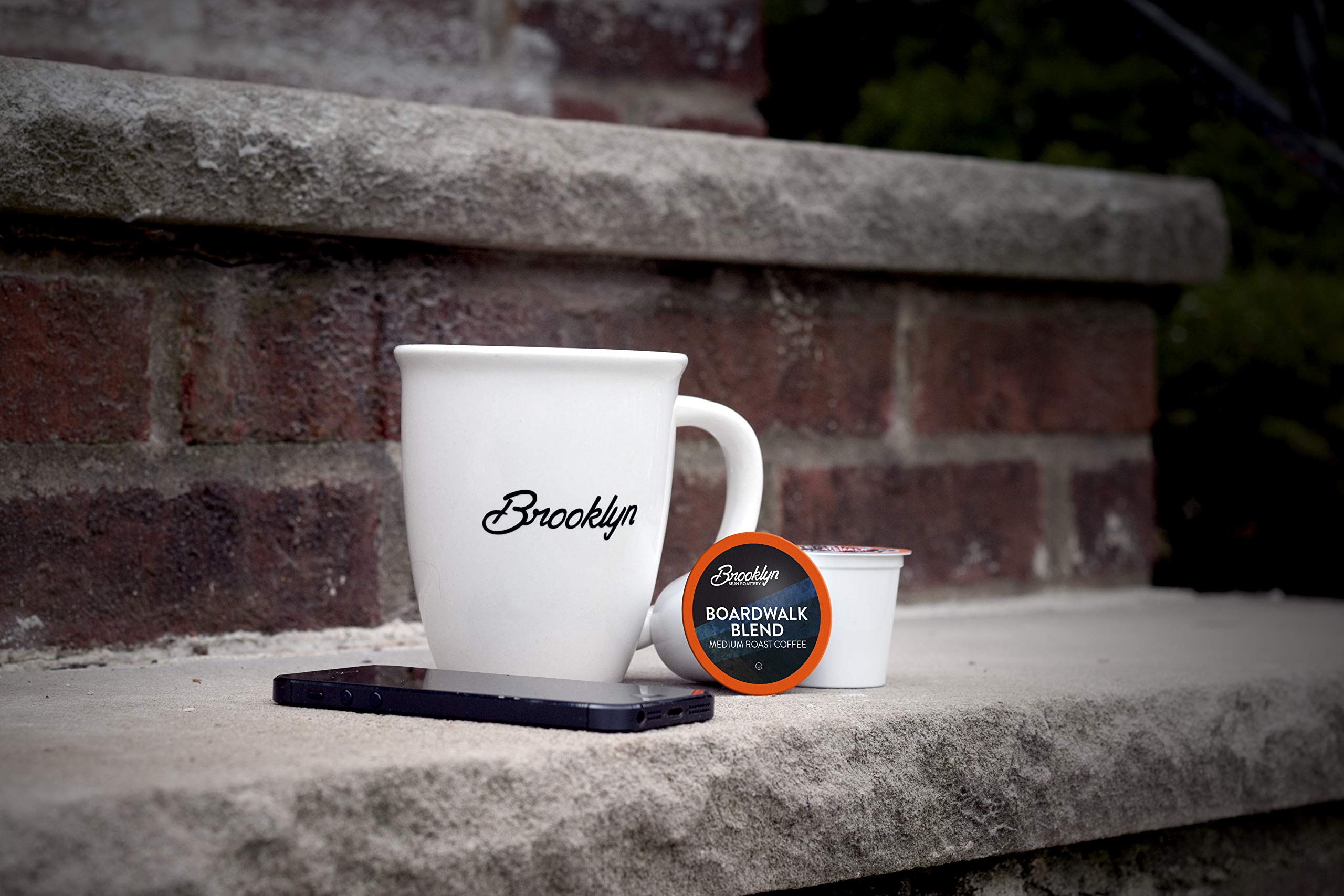 Brooklyn Beans Coffee Pods, Medium Roast Gourmet Variety Pack - Compatible with Keurig K Cup Brewers Including 2.0 Machines, 40 Count